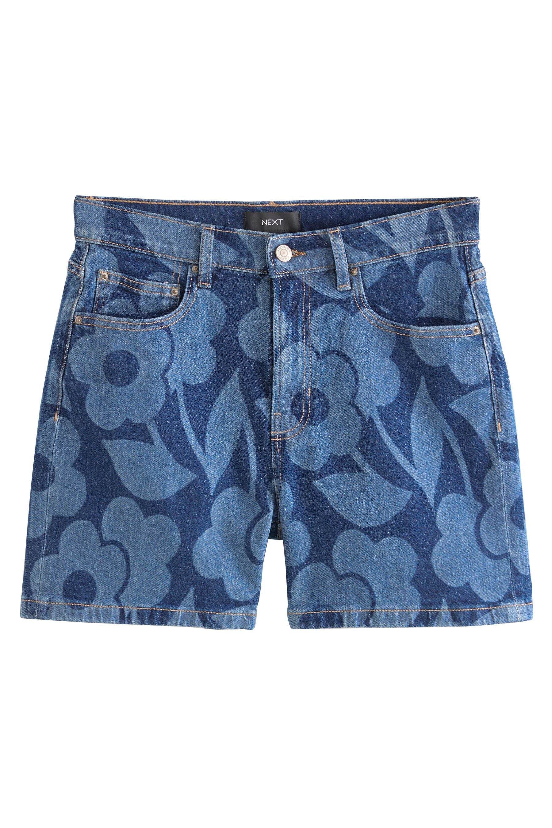 Next Jeansshorts Mom-Shorts aus Comfort-Stretch-Denim (1-tlg) günstig online kaufen