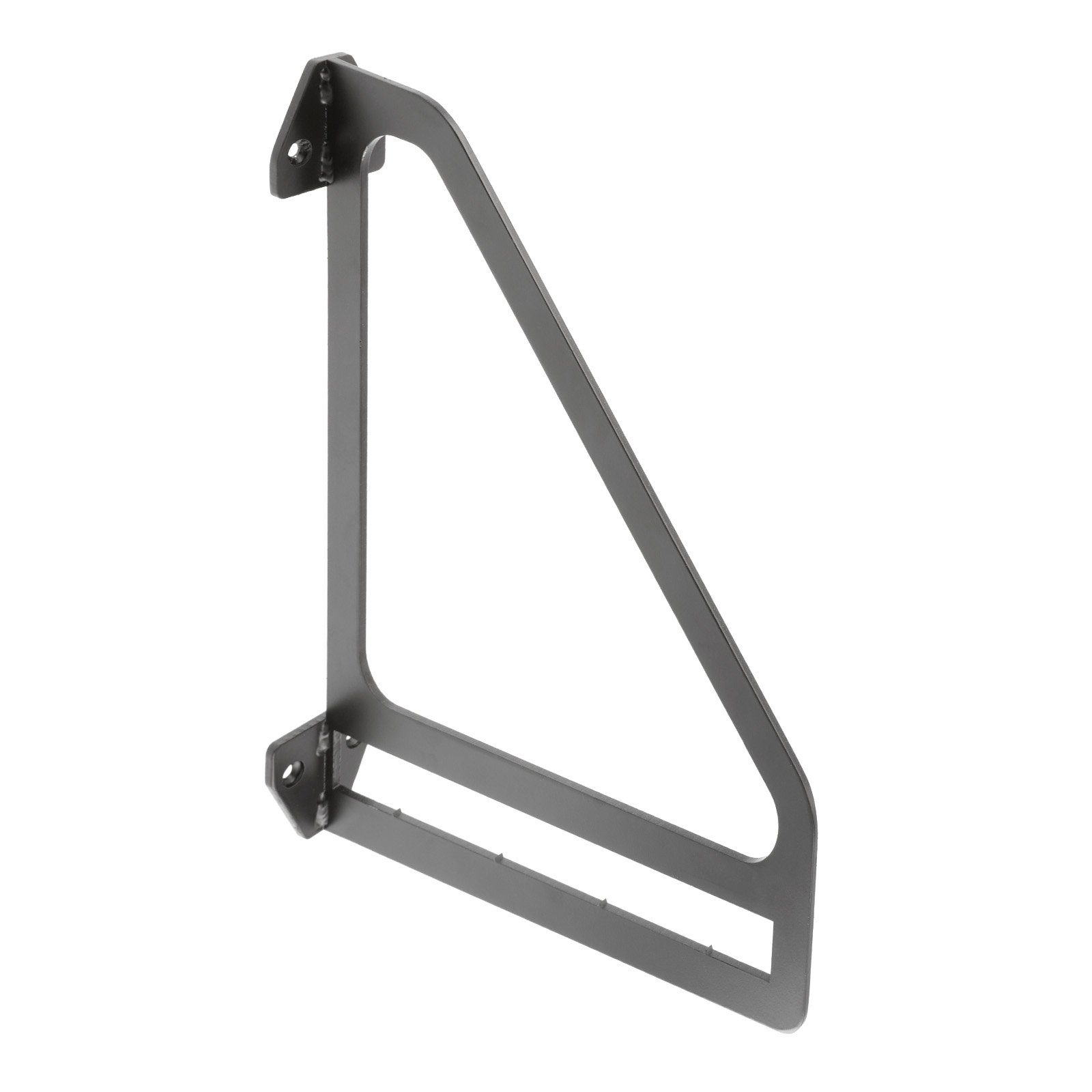 SO-TECH® Möbelbeschlag Regalkonsole RK09 schwarz Stahl Regalwinkel für Holzplatten (1 St), Tragkraft je Paar: 20 kg | Möbelgriffe