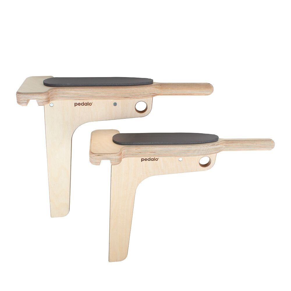 Sprossenwand, pedalo® integrierte Softpads-Armauflagen Dipbügel für Sprossenwand Inkl. Trainingsstab 2