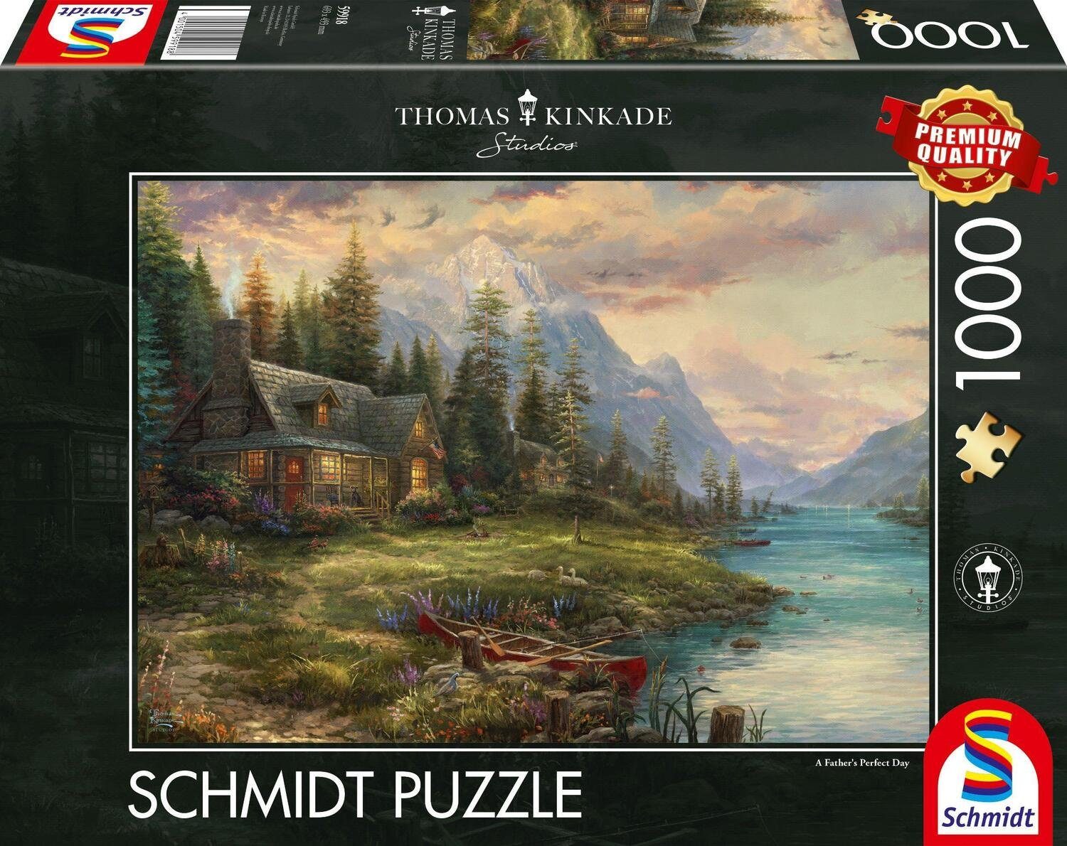 Schmidt Spiele Puzzle Ausflug am Vatertag Puzzle 1.000 Teile, 1000 Puzzleteile