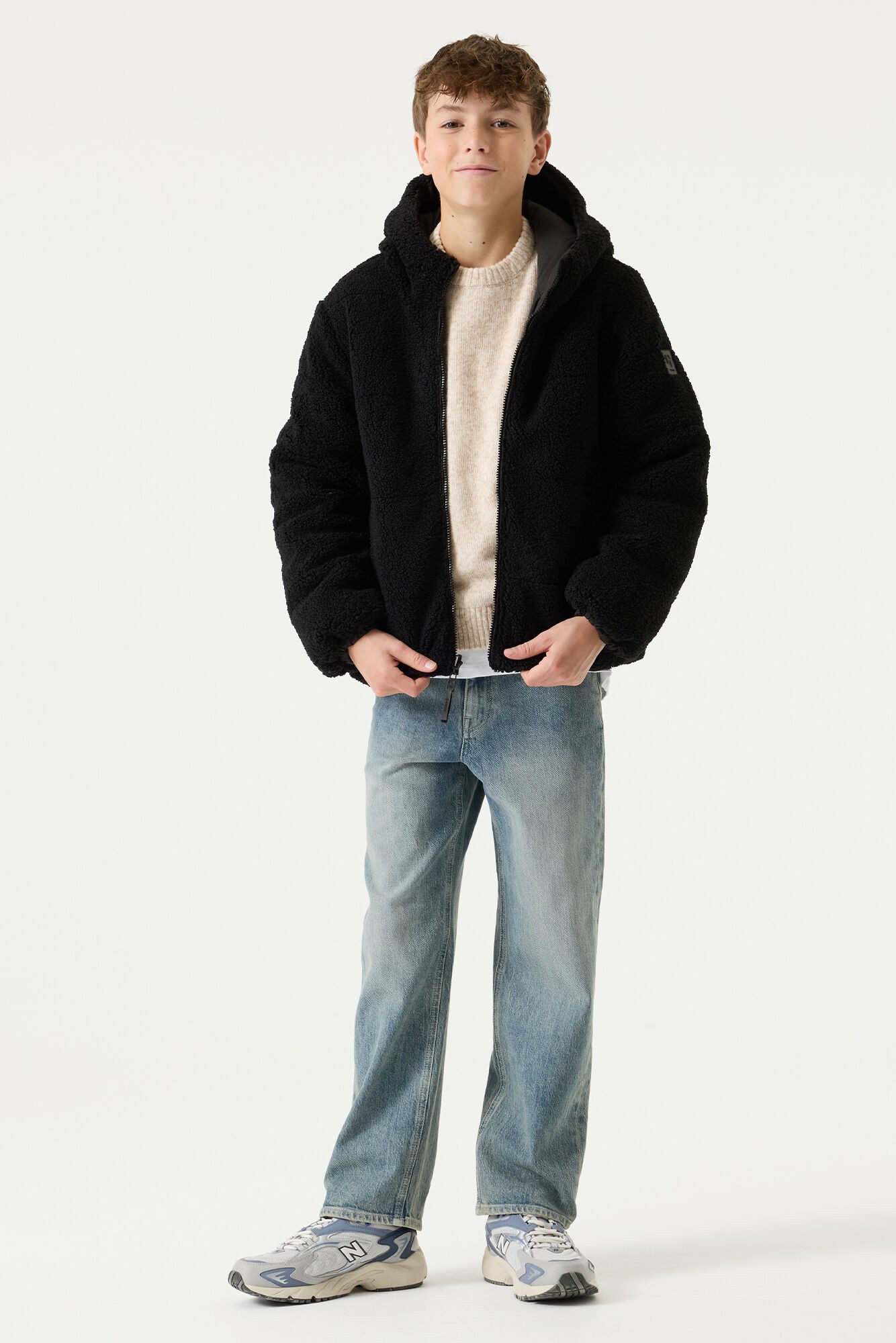 Garcia Outdoorjacke mit Teddy-Fell for BOYS – Bild 3 von 5