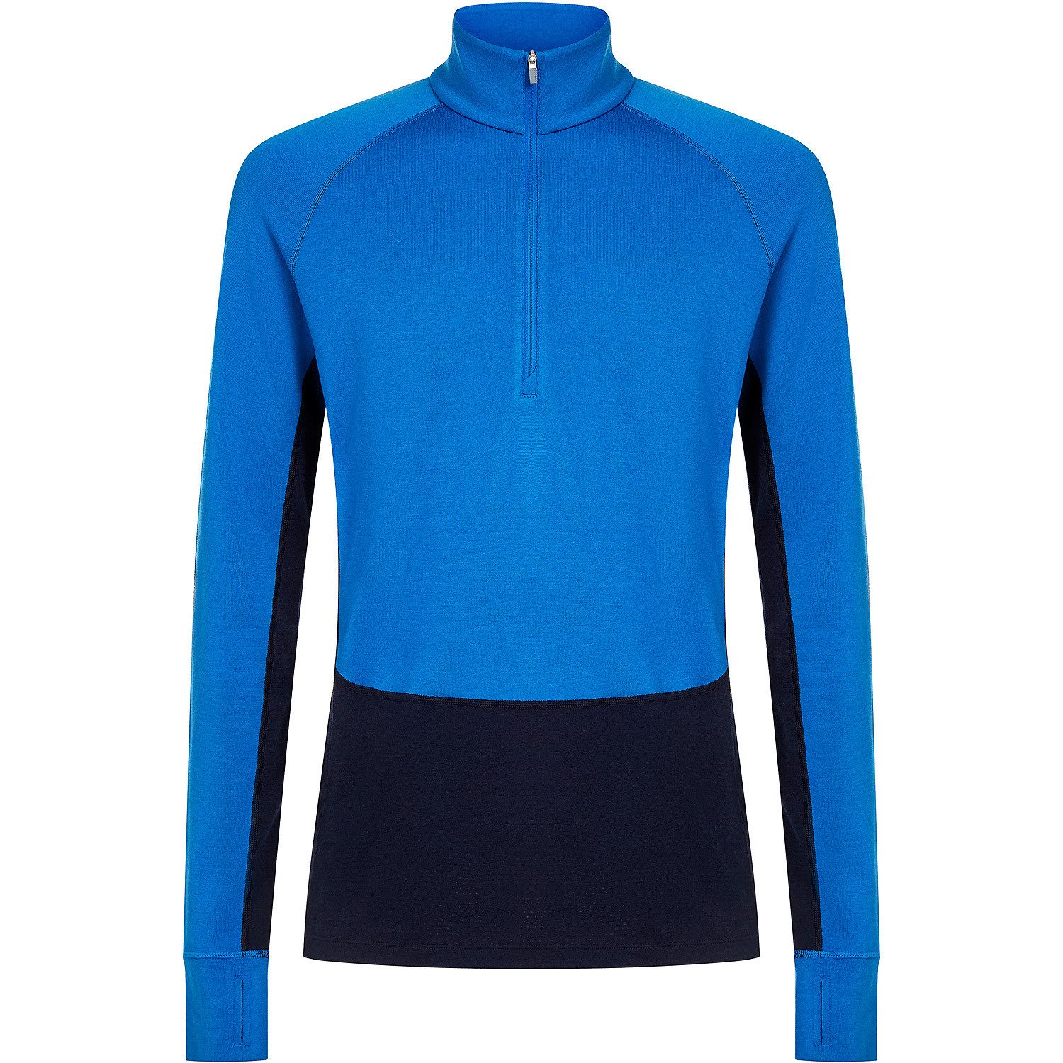 ICEBREAKER Kurzarmshirt Unterhemd Merino 260 ZoneKnit LS Half Zi