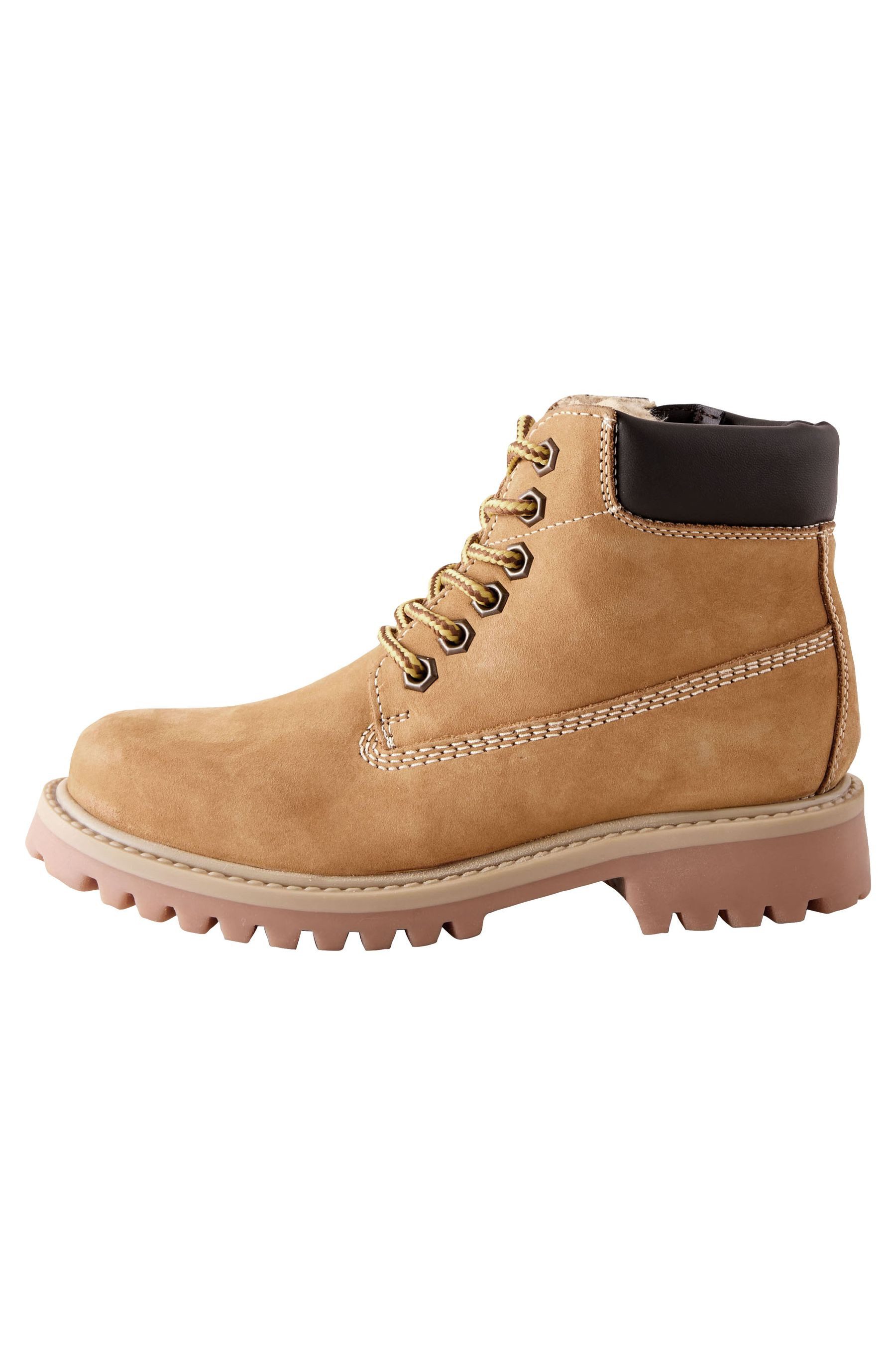 Next Arbeiter-Schnürstiefel aus Leder Stiefel