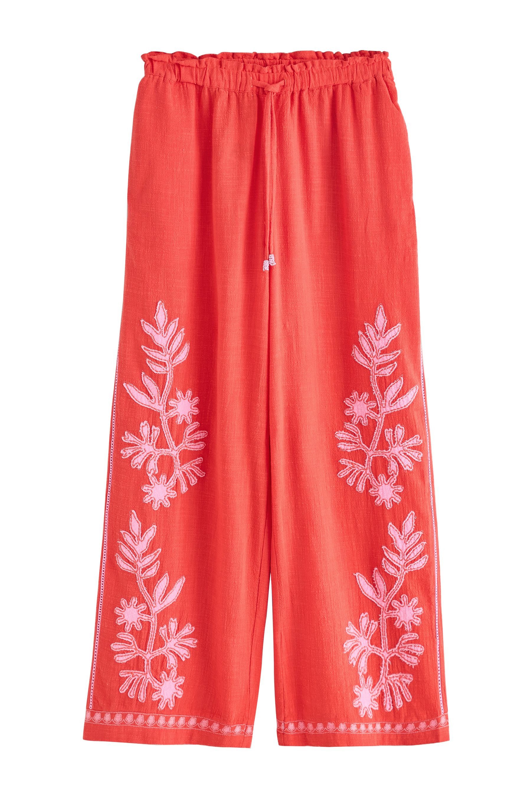 Palazzohose Hose mit weitem Bein