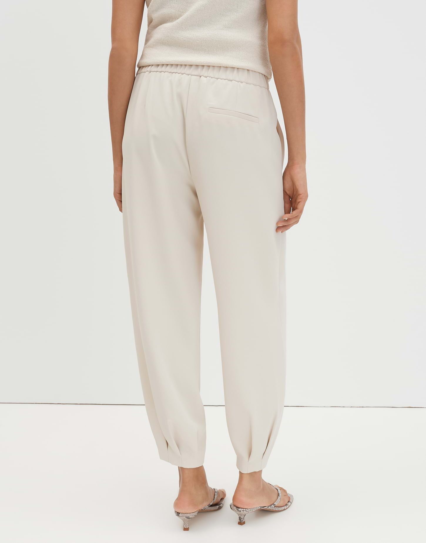 someday Stoffhose Cisilia flowy aus Webware mit fließendem Fall Weich fließend mit Saumdetail und bequemen Seitentaschen