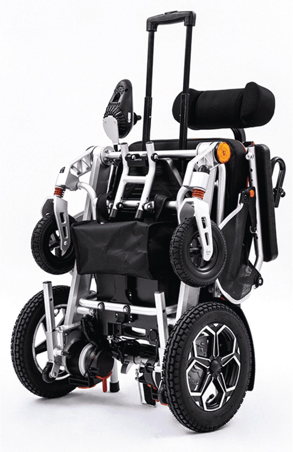 ECONELO Elektromobil Elektrischer Rollstuhl, Reichweite 15km, Belastbar 120 kg, 6 km/h