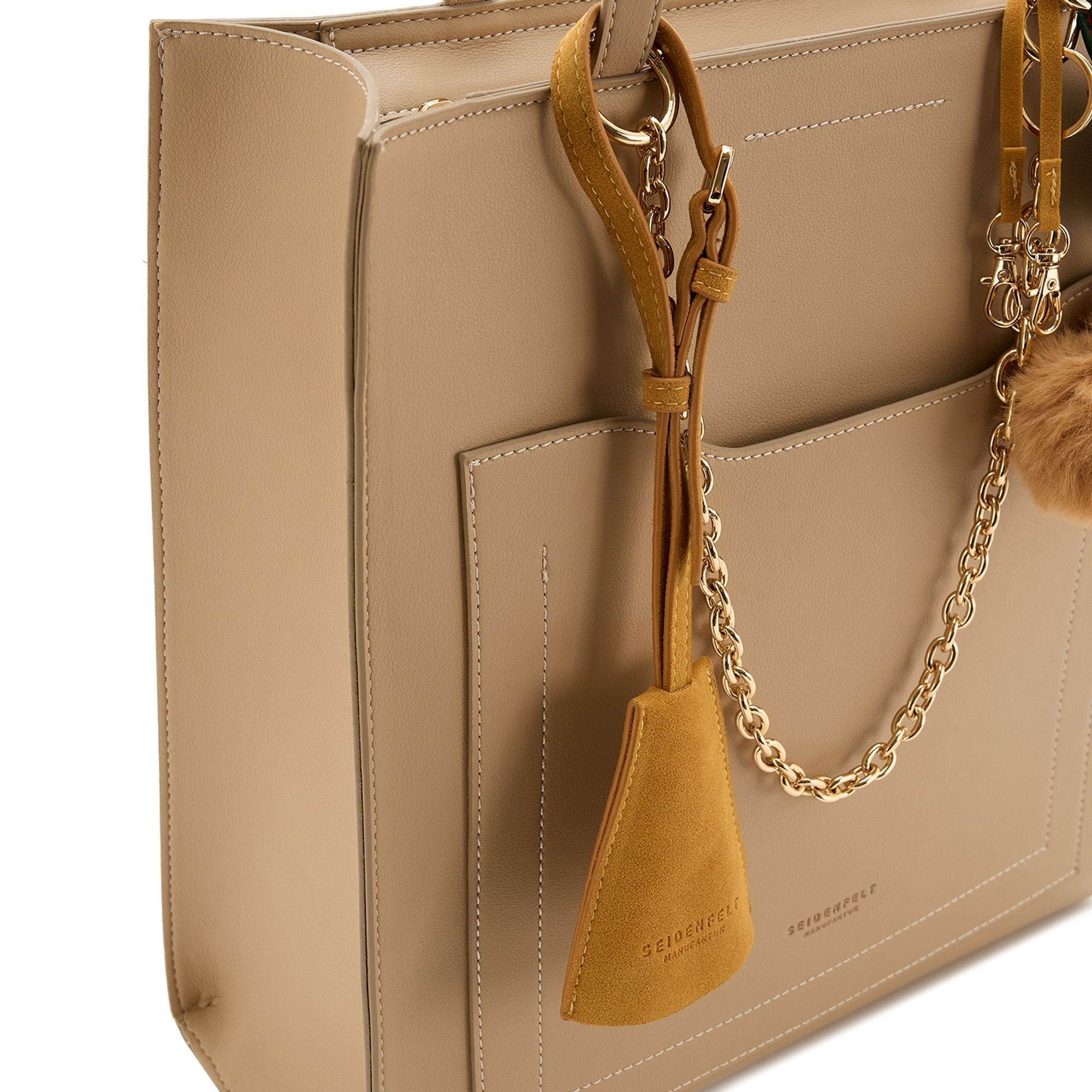 Seidenfelt Manufaktur Schultertasche Lyby, Polyurethan