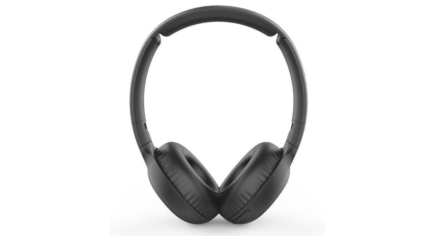 Philips TAUH202BK Bluetooth-Kopfhörer (Anrufe, Musik, Bluetooth, A2DP, AVRCP, HFP, HSP, Bluetooth, integriertes Mikrofon, zusammenklappbar, Multifunktionstaste)