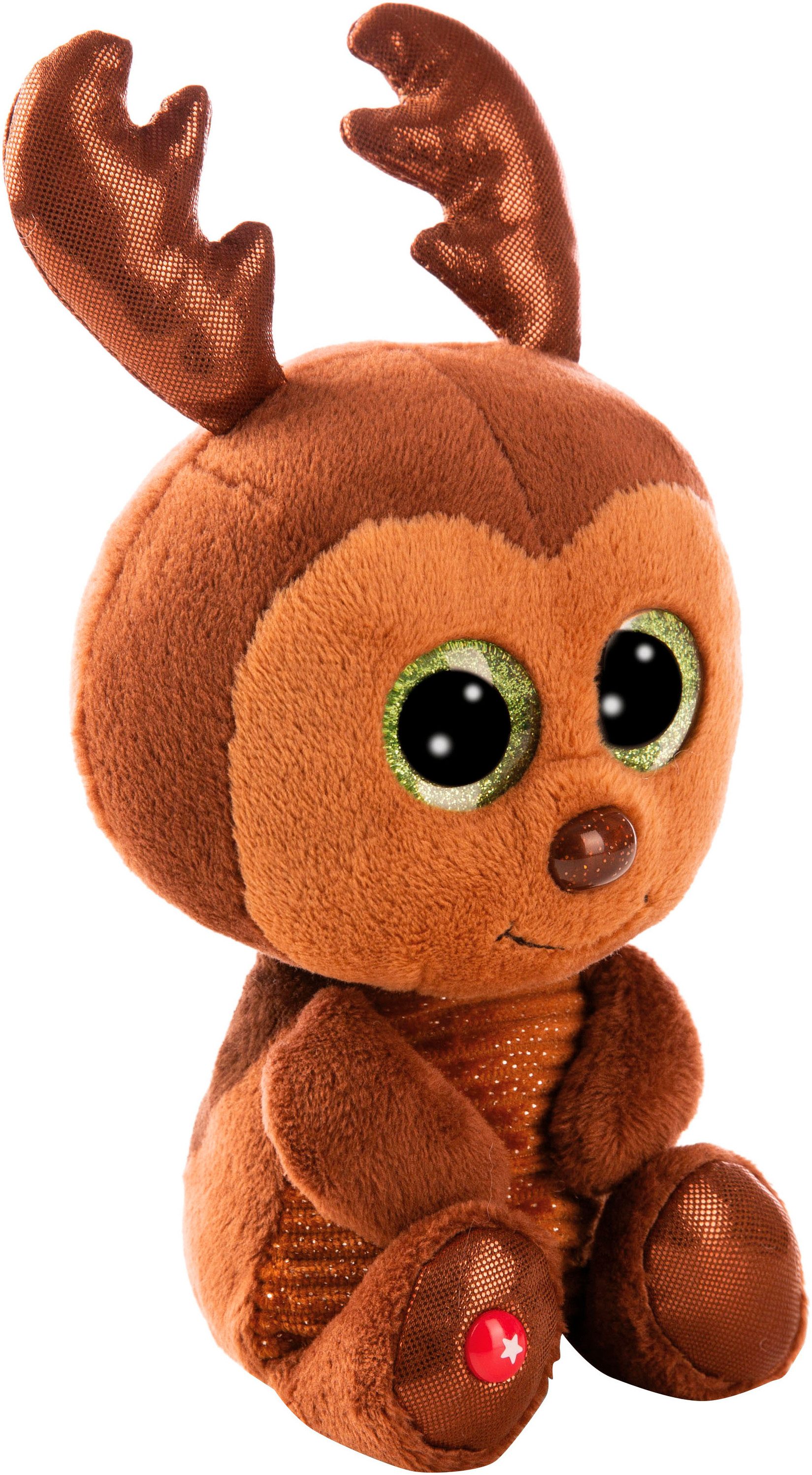 Nici Kuscheltier Glubschis, Hirschkäfer Staggy 15 cm schlenkernd