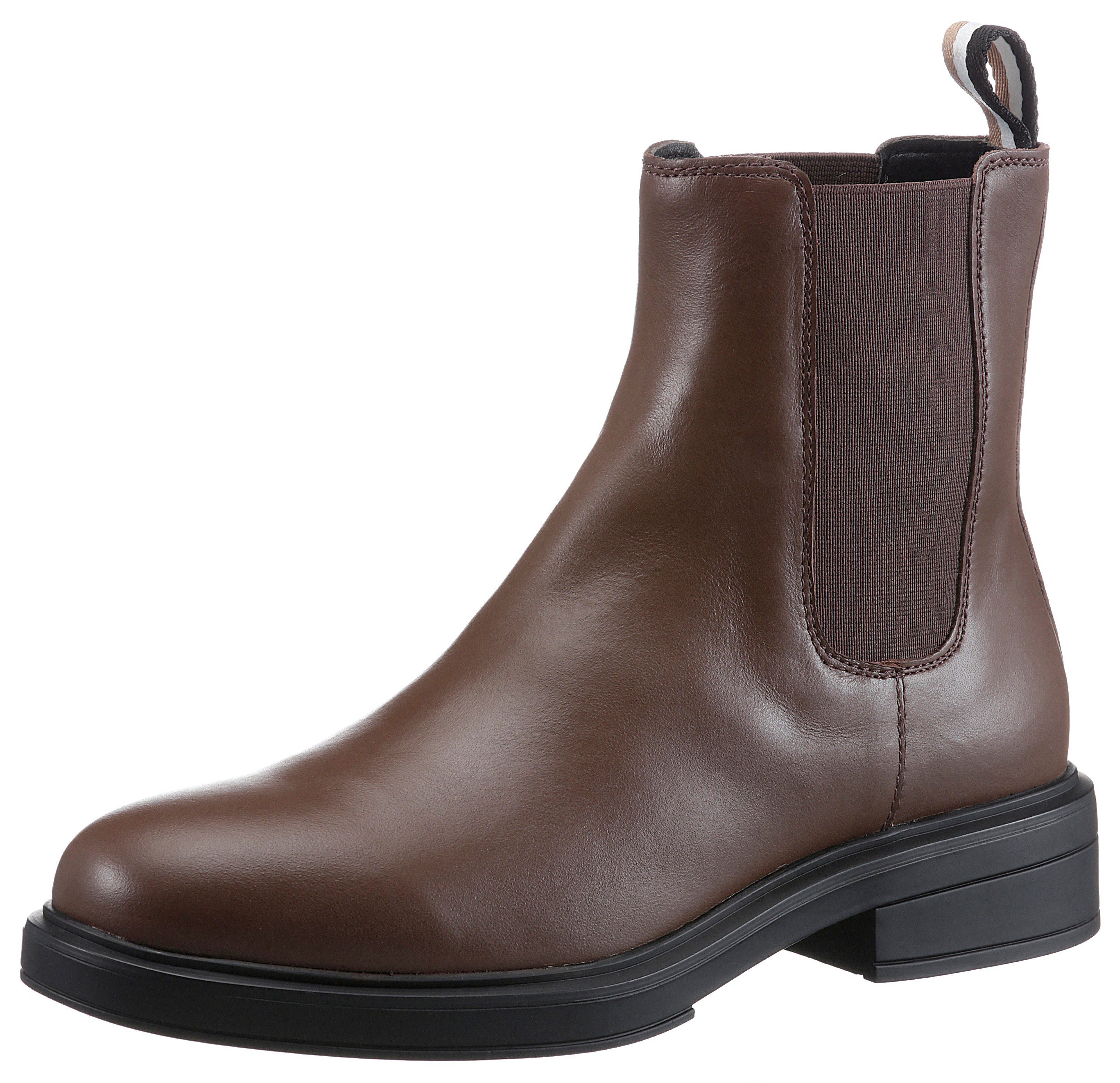 klassischer Chelseaboots Vanity in braun BOSS Bootie Optik