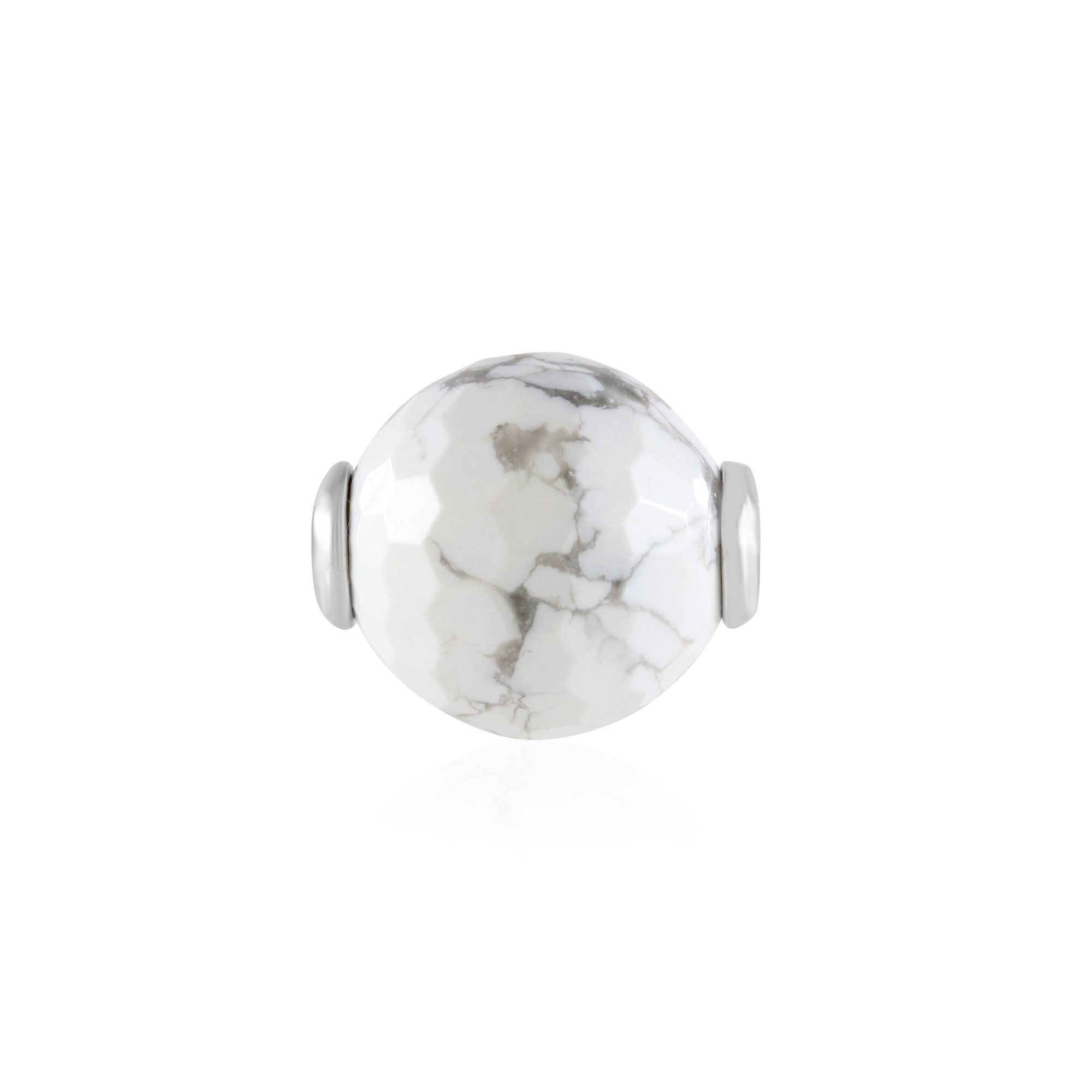 Cavill Kettenanhänger Howlite Plated Silber Anhänger 22.021ct (1-tlg)