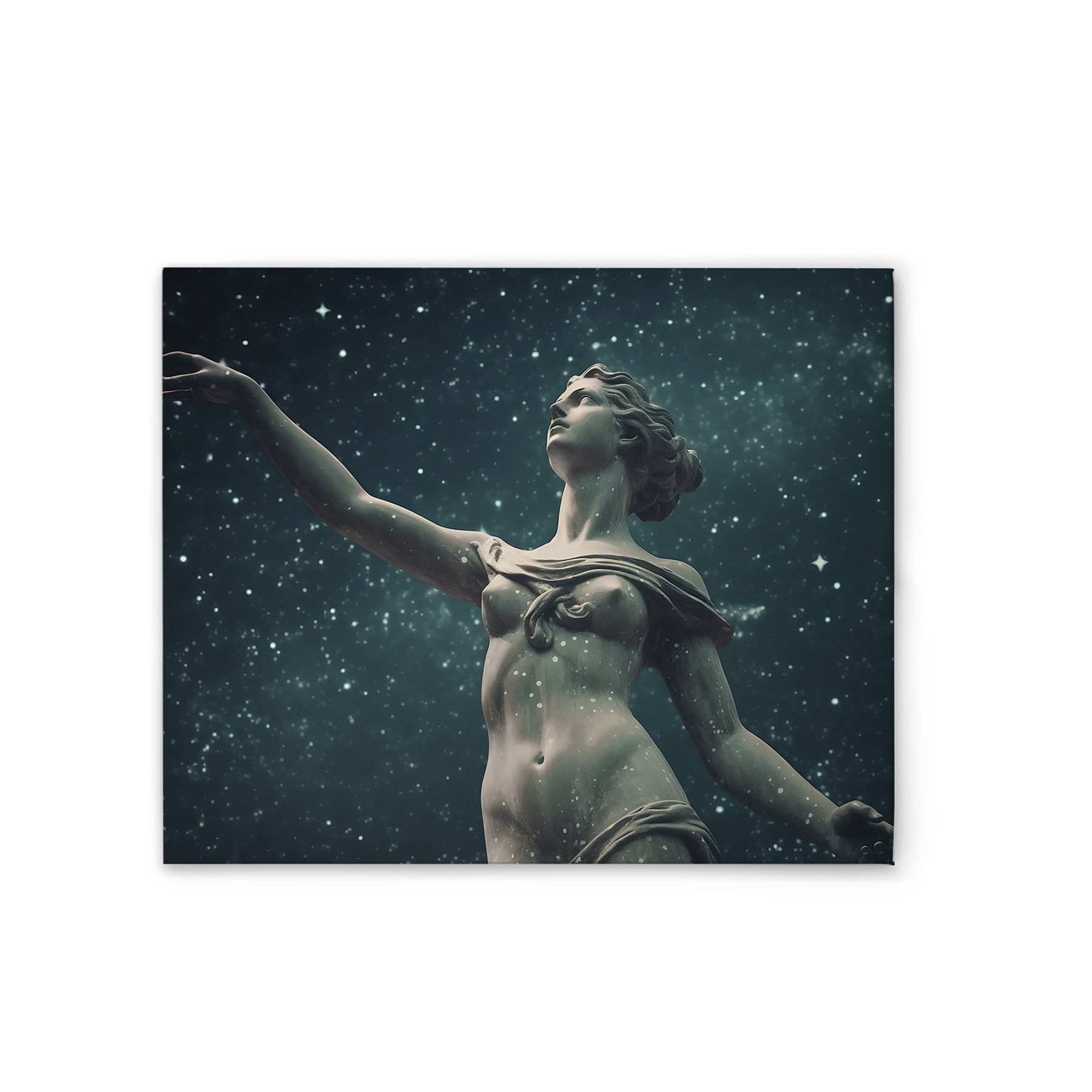 Tadessi Leinwandbild Frauen Statue - Kunstdruck - M1-No.52136, Gemälde