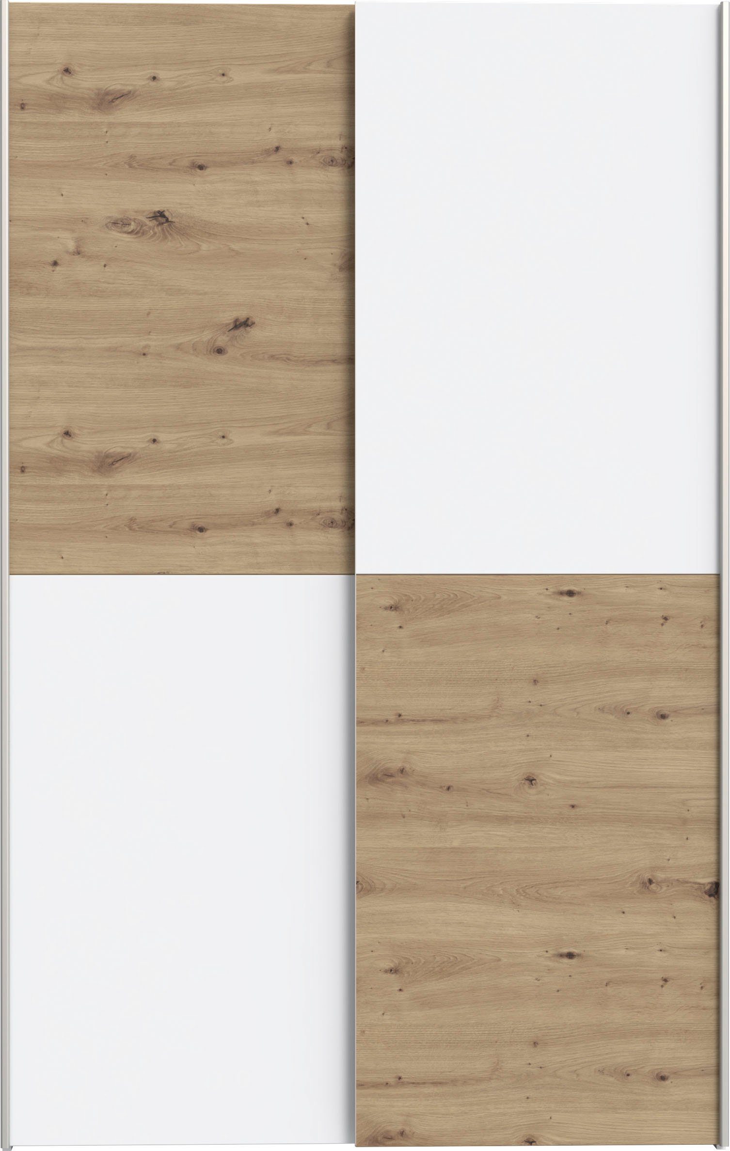 FORTE Kleiderschrank (B/H/T ca. 120x190,5x61,2 cm) – Bild 3 von 5