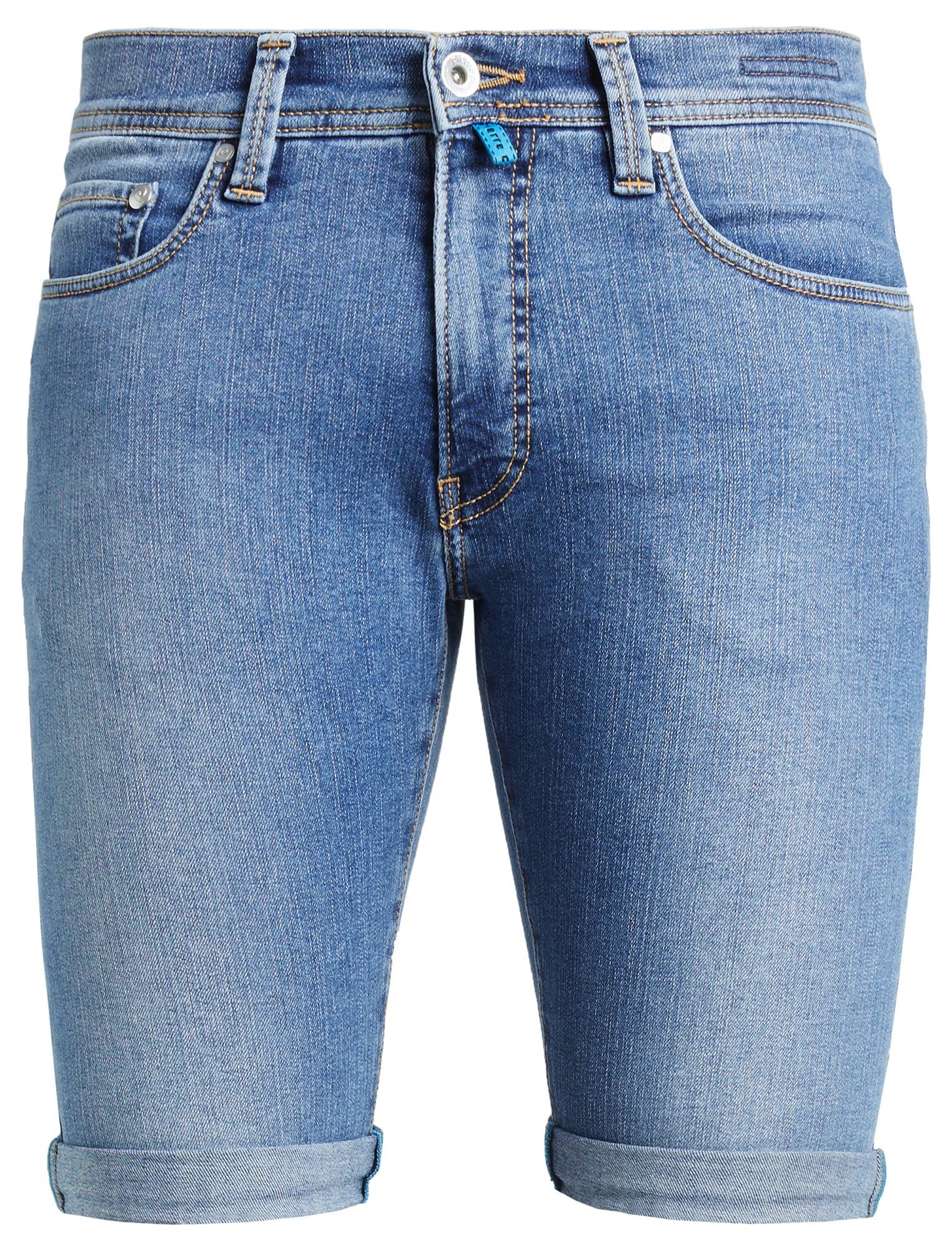 5-Pocket-Jeans PIERRE CARDIN FUTUREFLEX SHORTS mid blue used 3452 8880.32