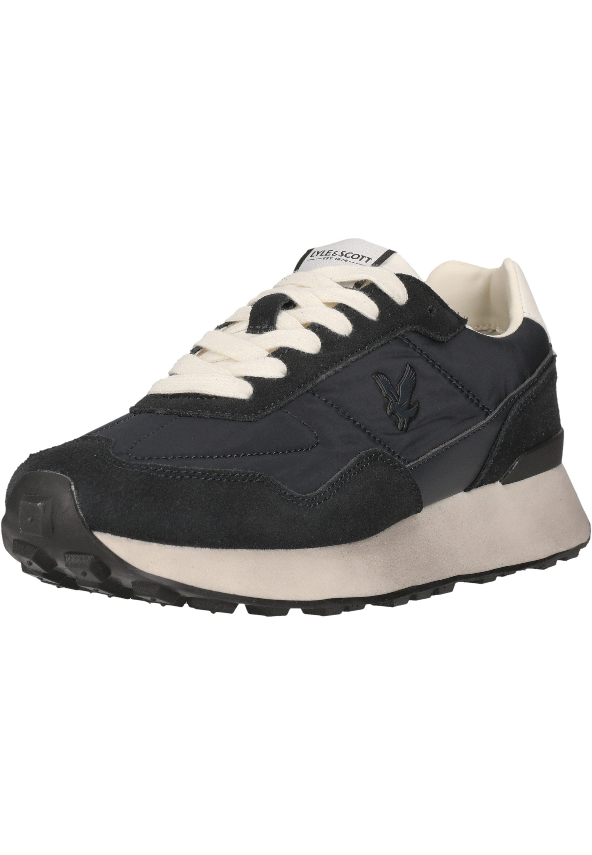 Lyle & Scott Noah Sneaker mit geformter, hochelastischer Innensohle