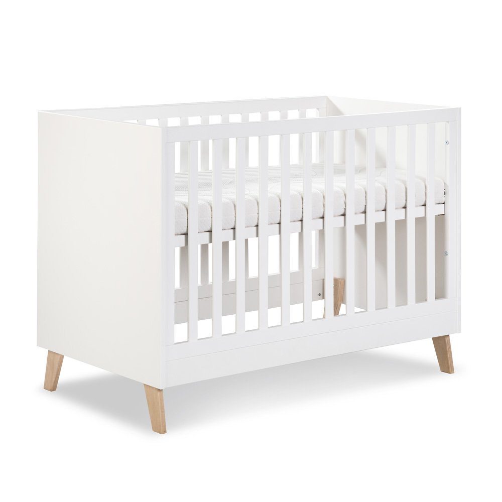 6-teiliges Baby Bettwäsche Set passend zu Gitter-Kinderbett 120x60/140x70 