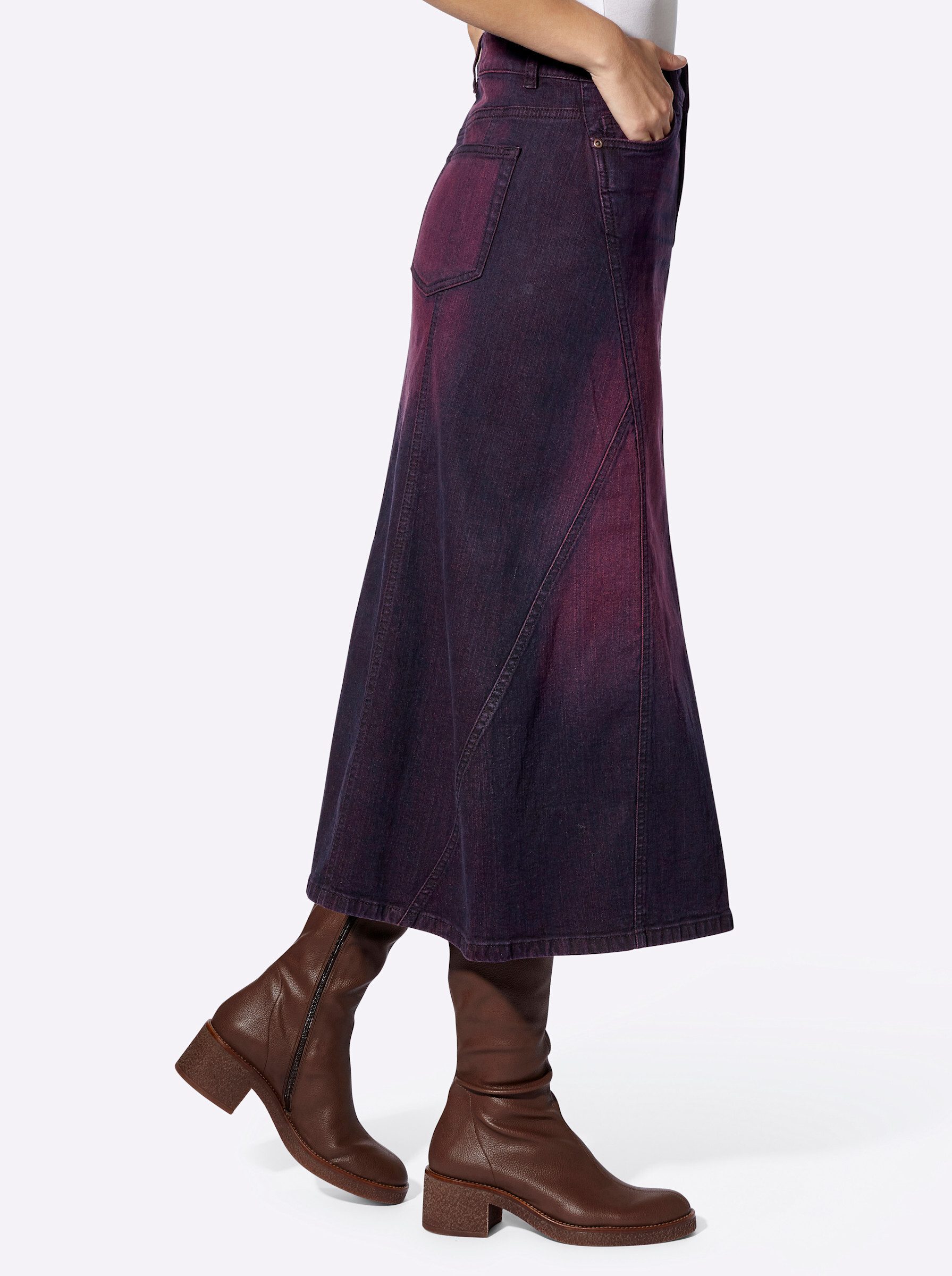 heine A-Linien-Rock Jeansrock . günstig online kaufen