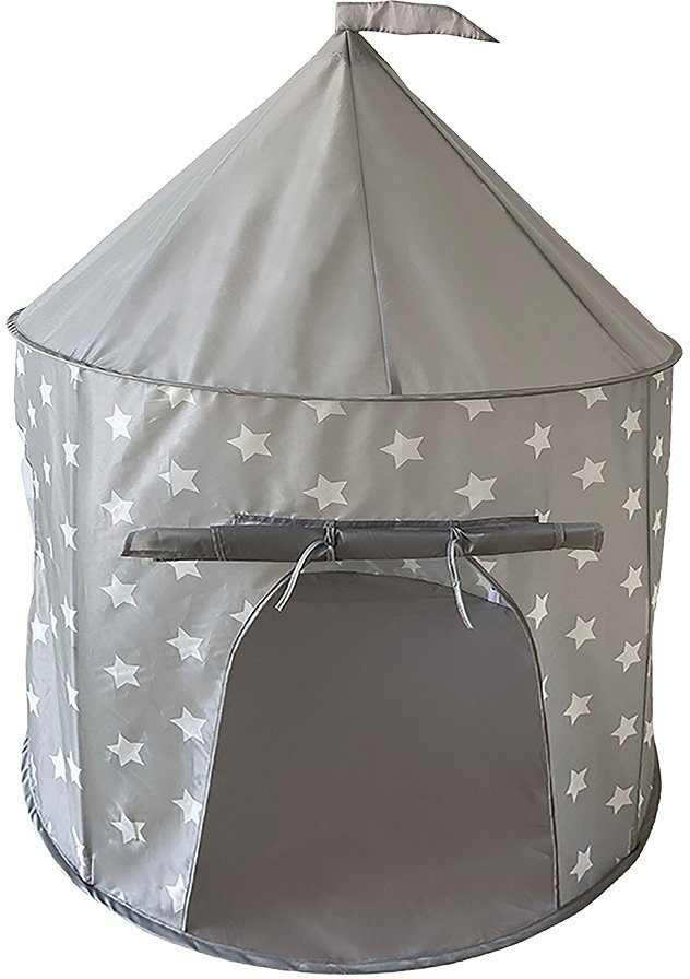 Knorrtoys® Spielzelt Grey White Stars