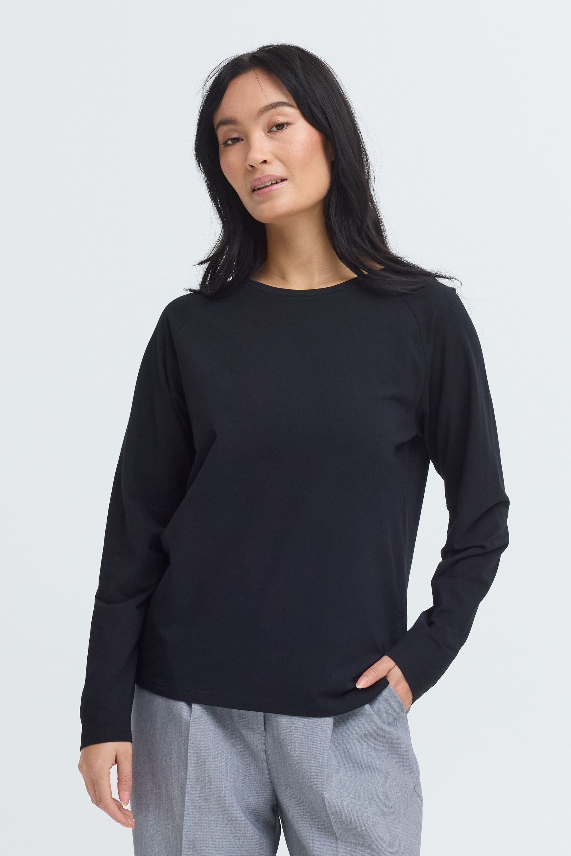 OXMO Langarmshirt OXNPubby Basic Longsleeve