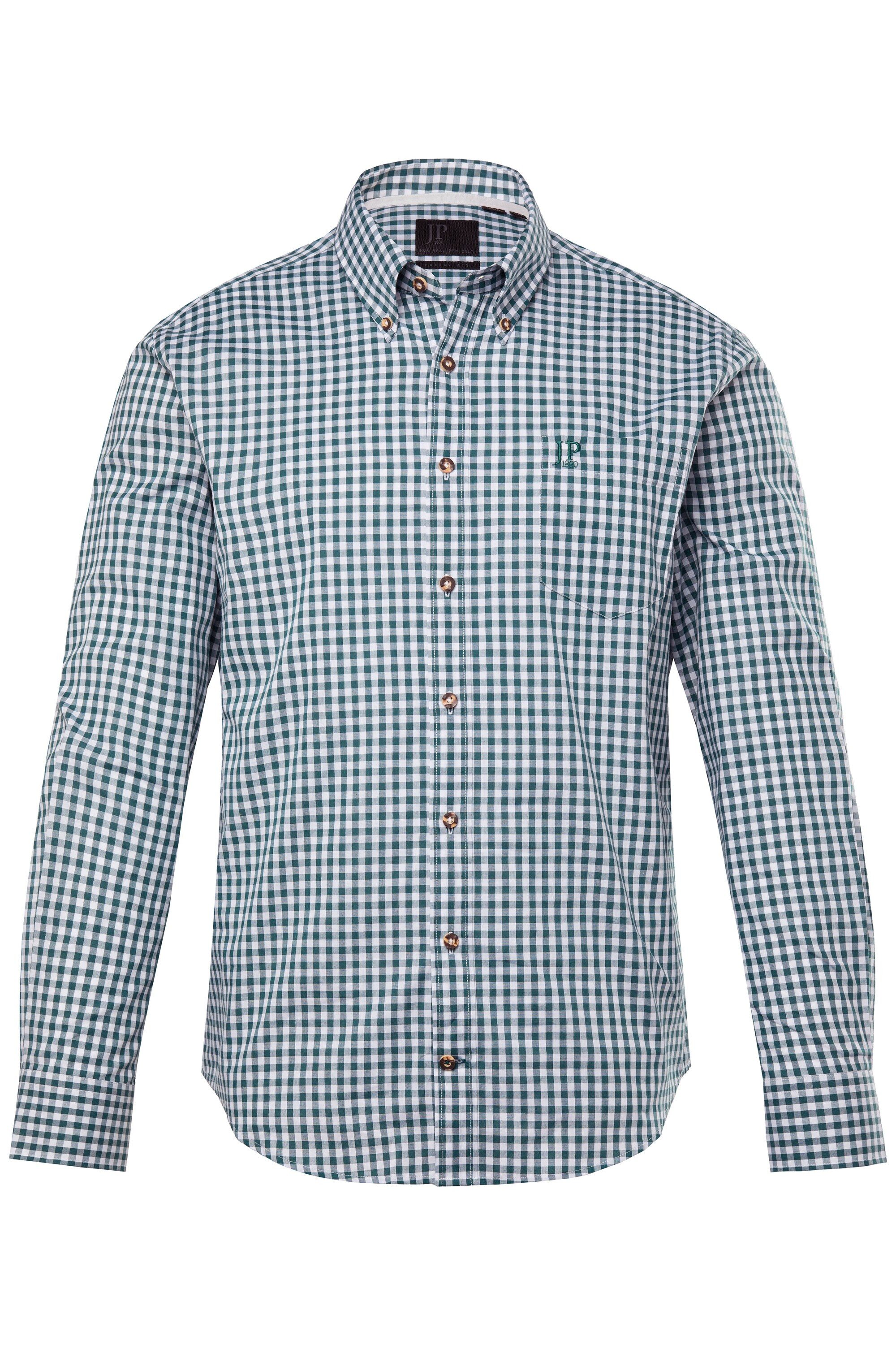 JP1880 Businesshemd JP1880 Karohemd Tracht Langarm Buttondown-Kragen günstig online kaufen