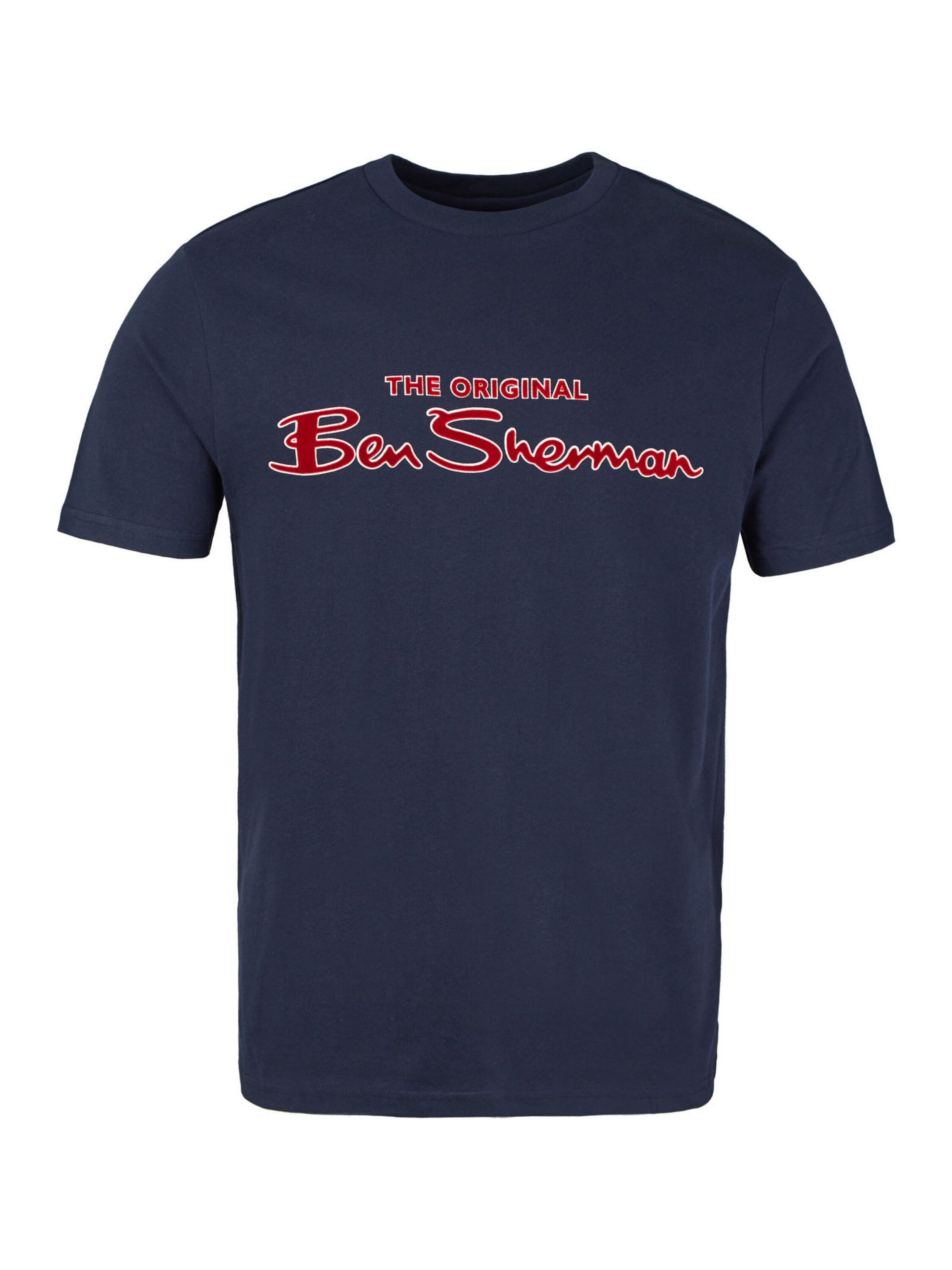 Ben Sherman T-Shirt Signature (1-tlg) dark navy