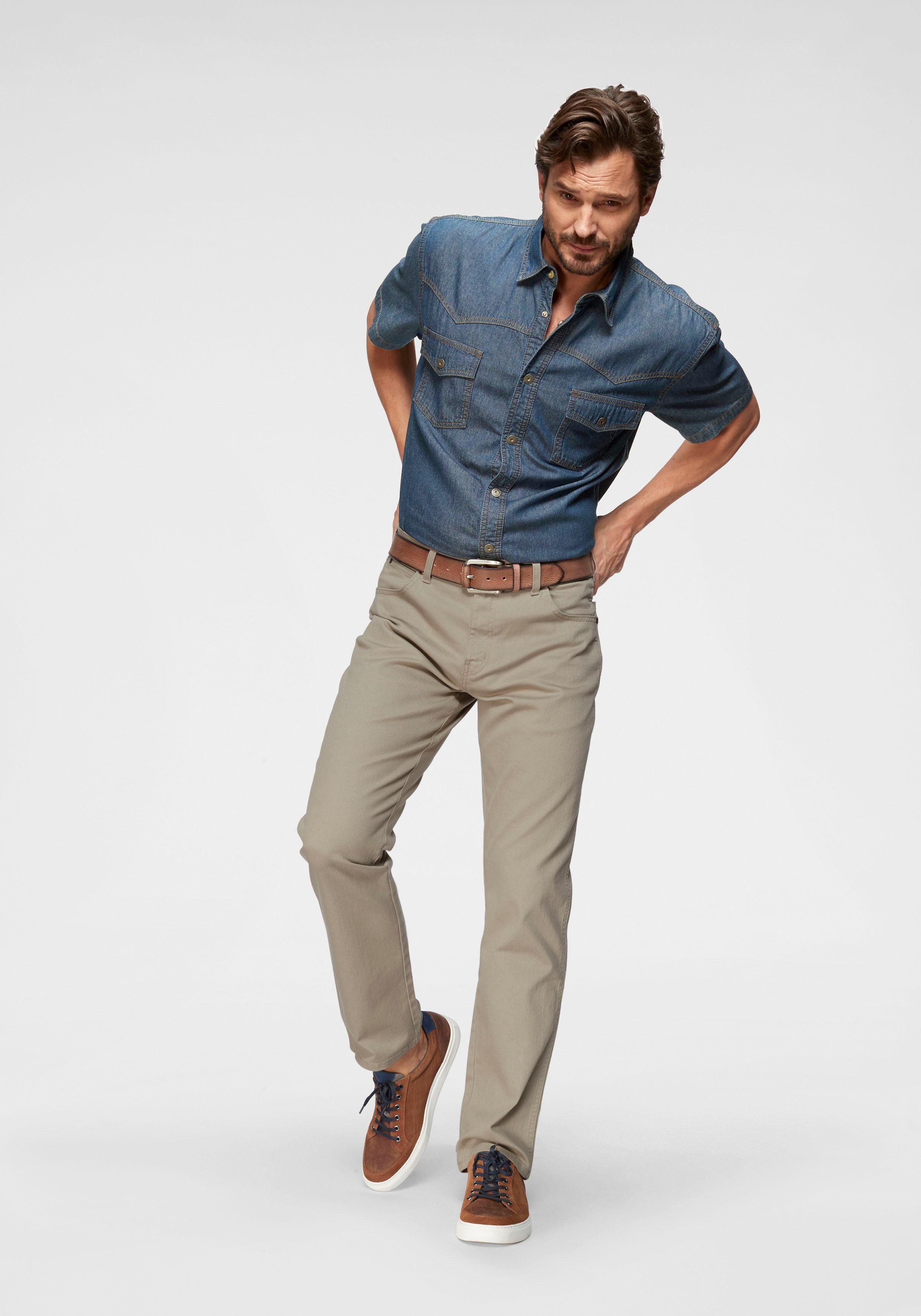 Arizona Jeanshemd Kurzarm im Western Stil