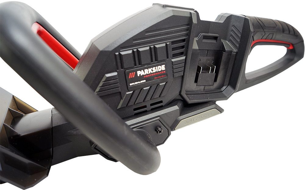 PARKSIDE PERFORMANCE® Akku-Heckenschere 40V Akku Heckenschere PPAHS 40 (ohne Akkus), Optimale Messergeometrie für präzisen, schnellen und sauberen Schnitt