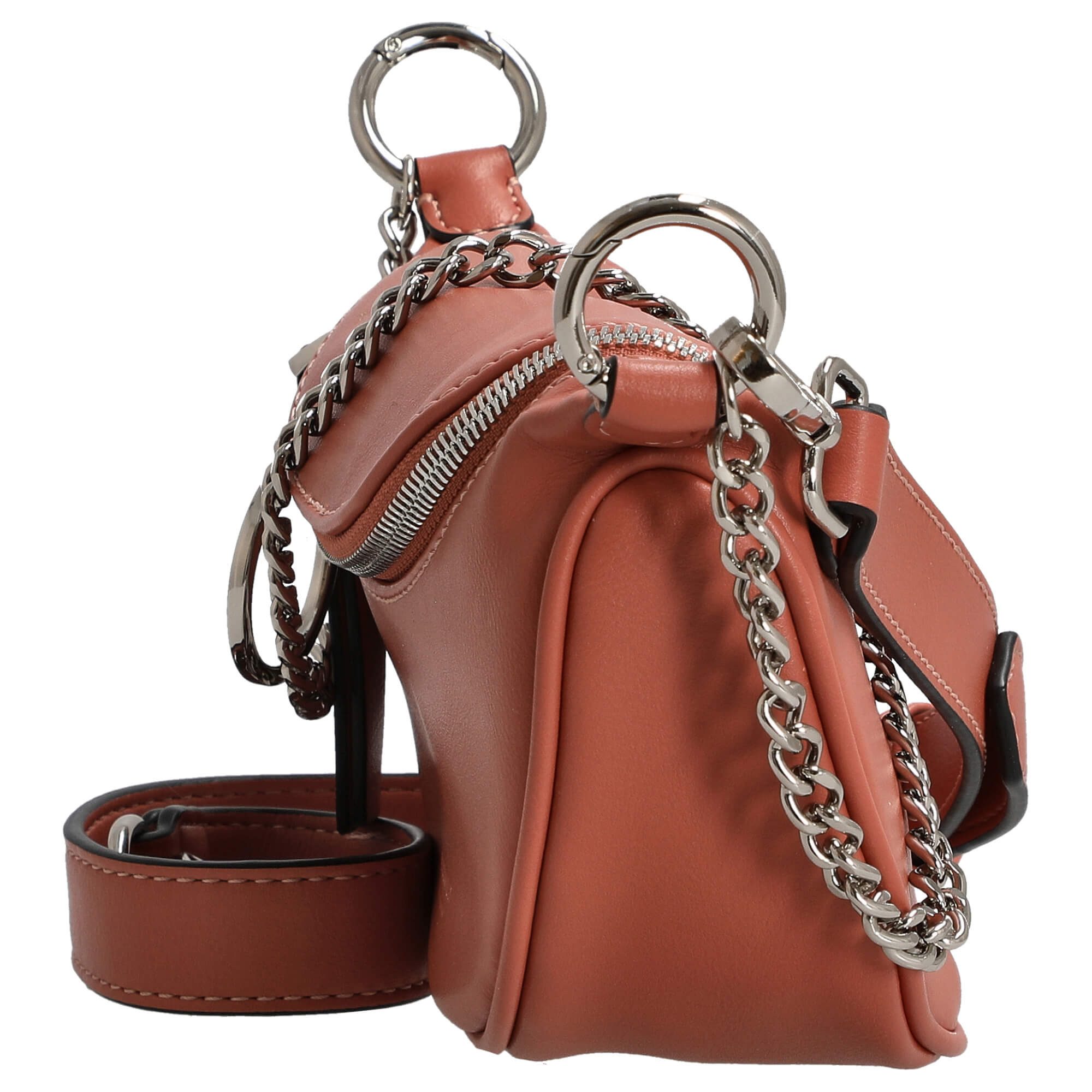 Seidenfelt Manufaktur Umhängetasche Skien II - Schultertasche 19 cm (dark blush)