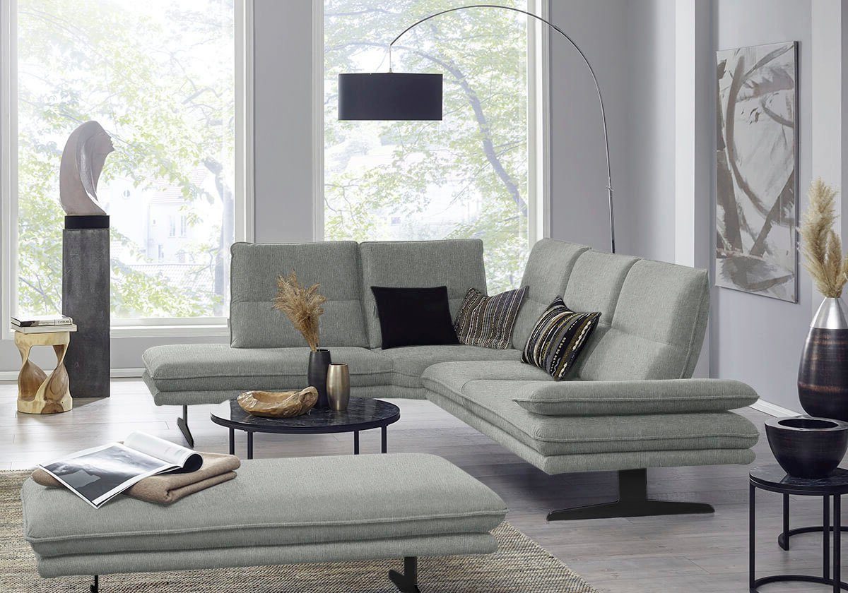 W.SCHILLIG Ecksofa broadway, Designsofa, toller Sitzkomfort, günstig online kaufen