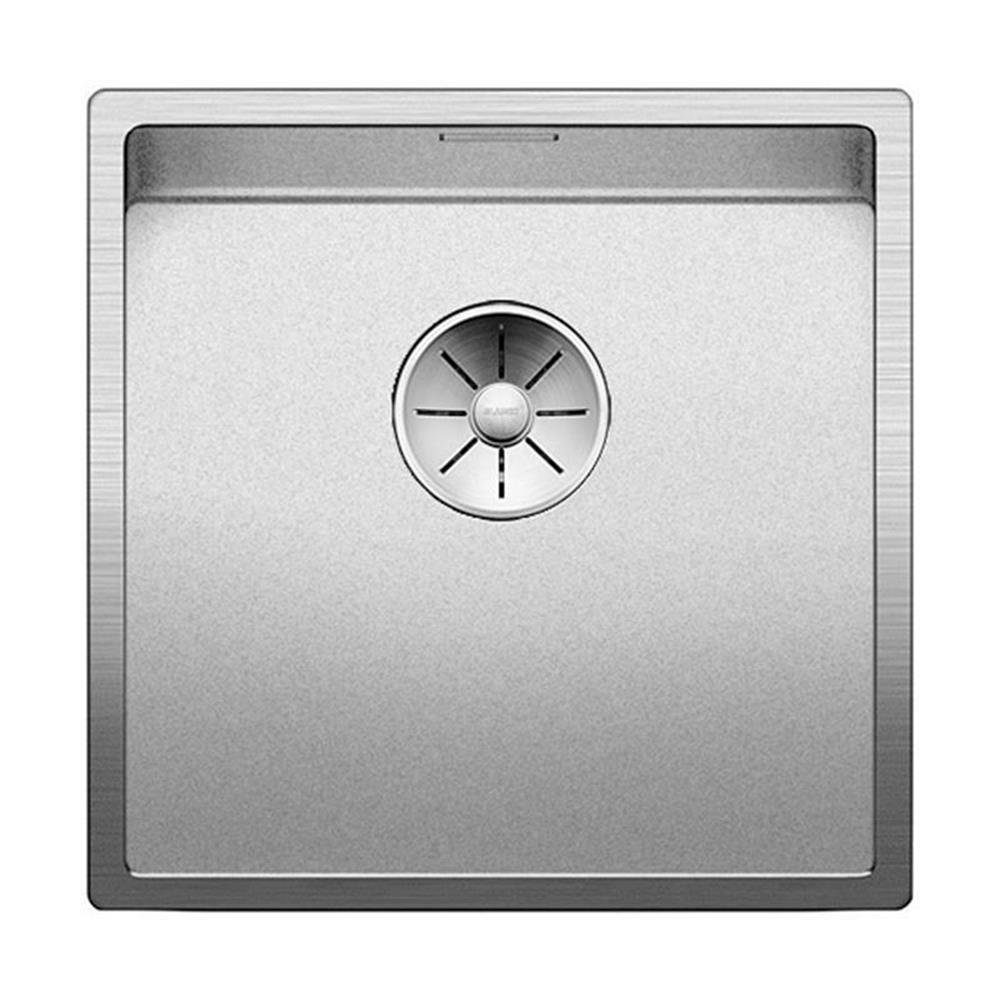 CLARON Edelstahl 400-U Durinox Blanco BLANCO Edelstahlspüle Unterbaubecken InFino, 44/44 cm