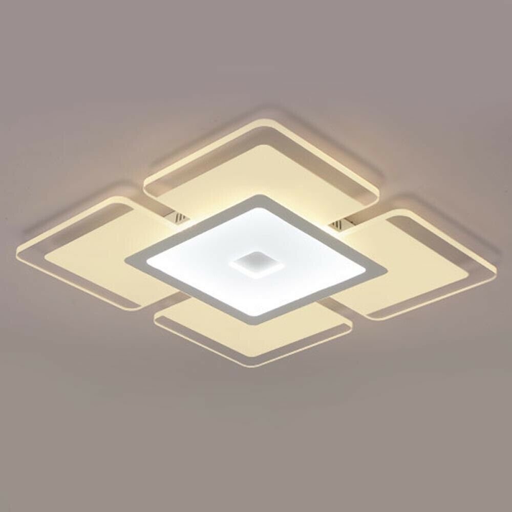 oyajia Deckenleuchte 18W LED Deckenlampe,20x20cm, Quadrat günstig online kaufen