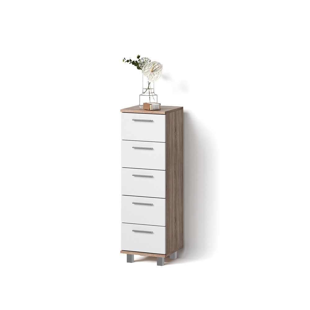 Livinity® Midischrank Eisak, Sonoma, 30 x günstig online kaufen