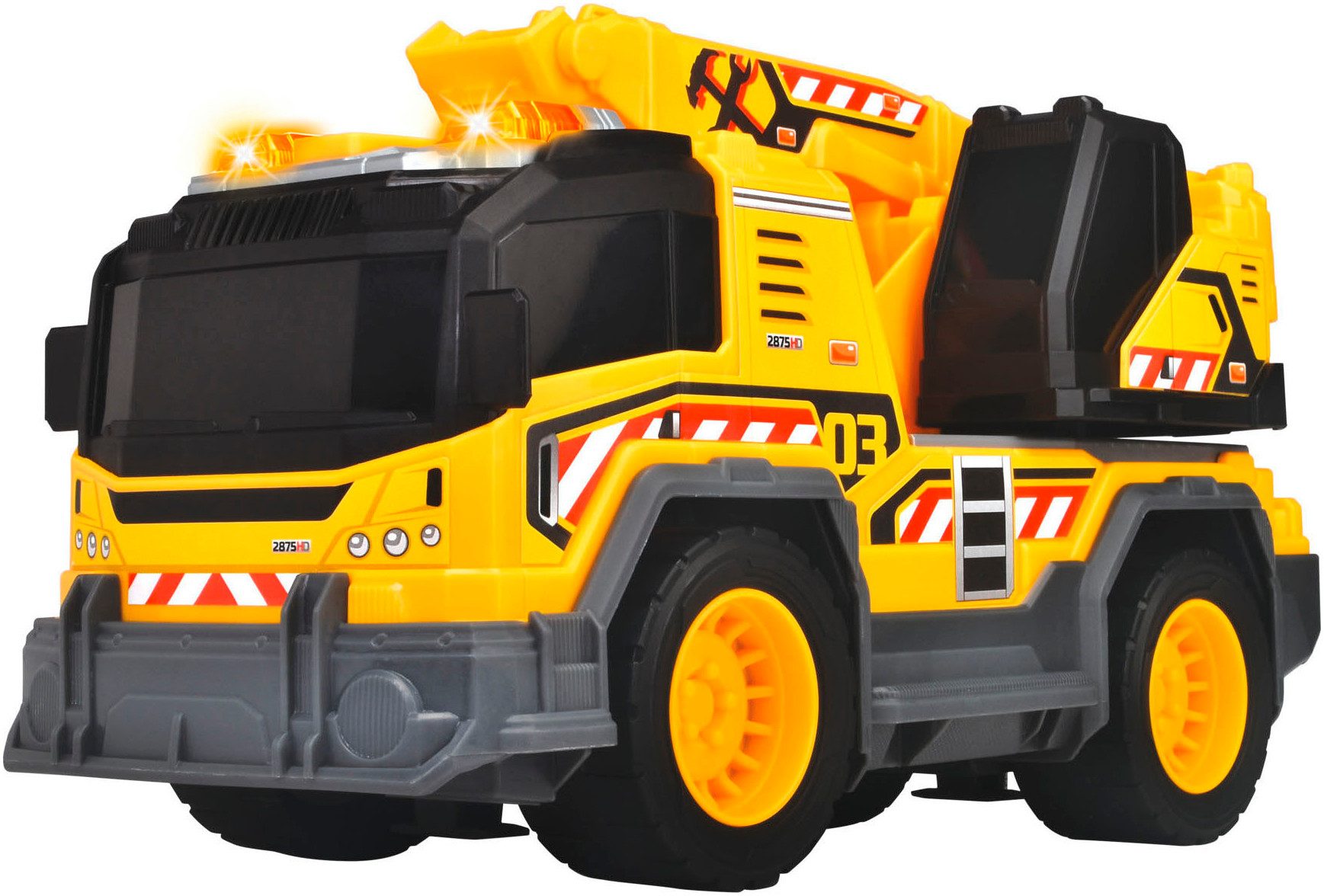 Dickie Toys Spielzeug-Baumaschine Excavator Truck, mit Licht und Sound günstig online kaufen
