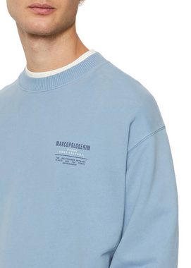 Marc O'Polo DENIM Sweatshirt mit Front- und Back-Print