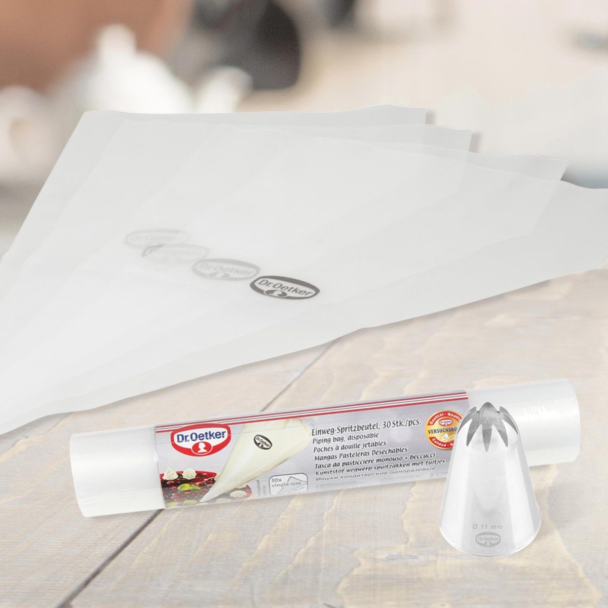 Dr. Oetker Küchenhelfer Spritzbeutel Online-Set Dr. Oetker Spritzbeutel Stern