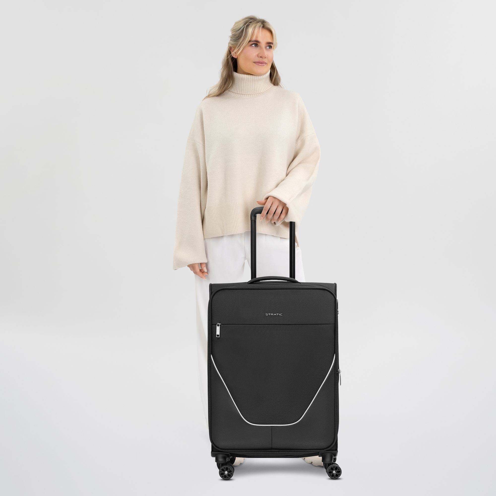 Stratic Weichgepäck-Trolley taska, 4 Rollen, Polyester günstig online kaufen
