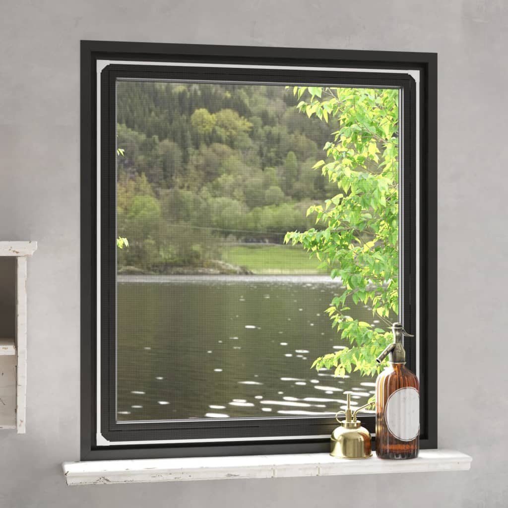 vidaXL Insektenschutz-Vorhang Magnet-Insektenschutz für Fenster Weiß 120x140 cm