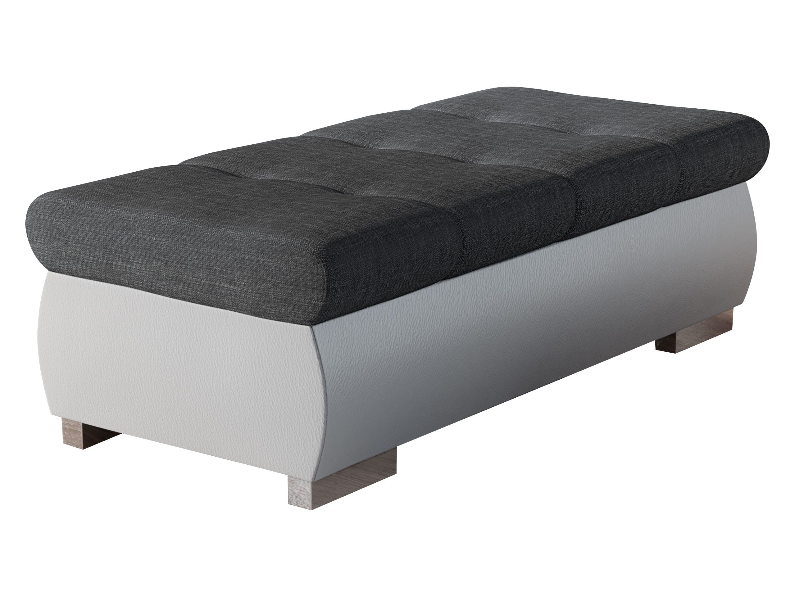 MIRJAN24 Polsterhocker Orkan Groß, Holzkonstruktion, 120x60x39 günstig online kaufen