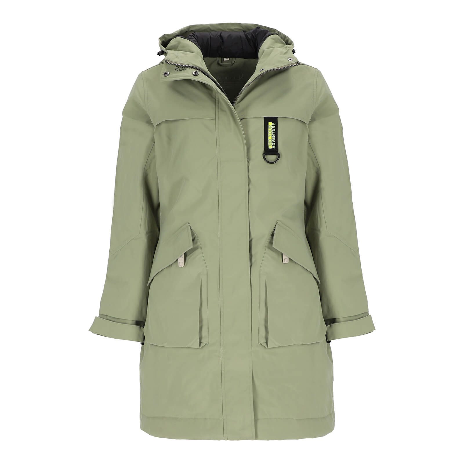 Baumfuchs Funktionsmantel 50964 Damen Funktionsjacke Outdoor-Jacke mit wattiertem Futter atmungsaktiv