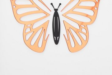 KUNSTLOFT Acrylglasbild »Schmetterlingssommer«, handgefertigtes 3D Wandbild