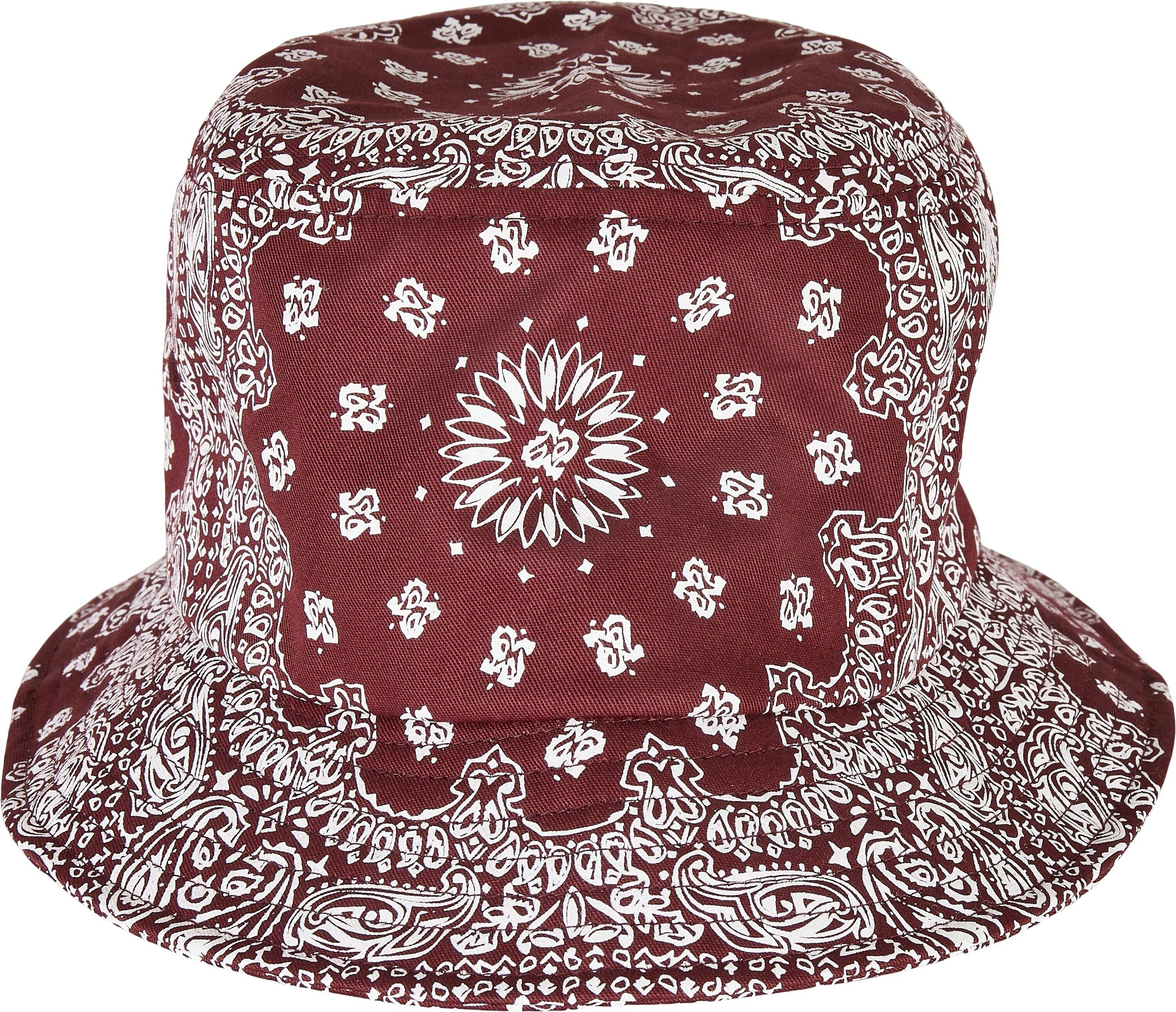günstig neu Accessoires cherry/white Flex Print Bucket Hat Cap Bandana Flexfit
