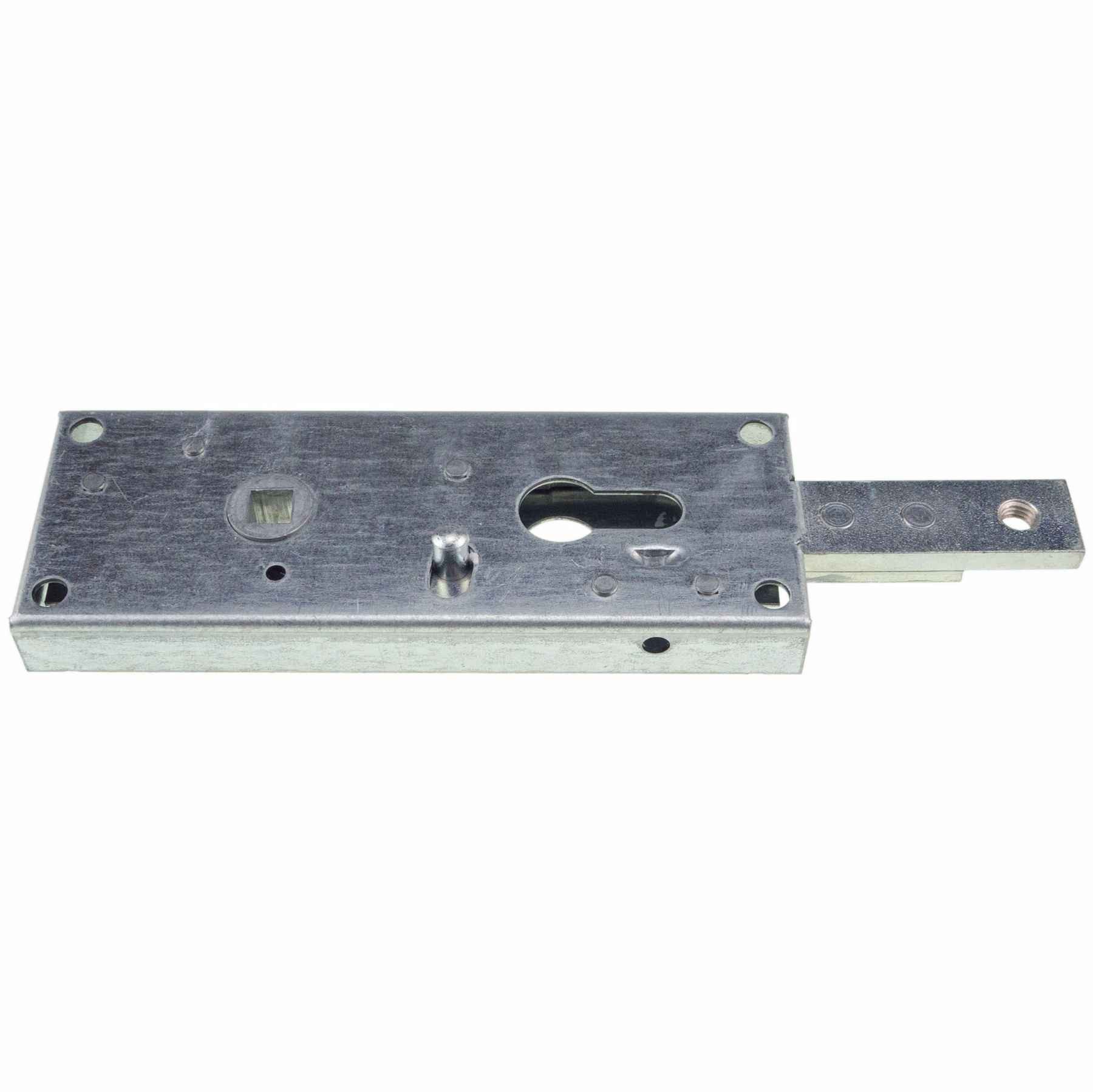 ASSA ABLOY Garagentorantrieb Garagentorschloss nach unten schließend – PZ 60/9 – federnd, (1-tlg), Drehzuhaltung (Nachtfunktion) – M8 Anschluss – verzinkt – Bild 3 von 4