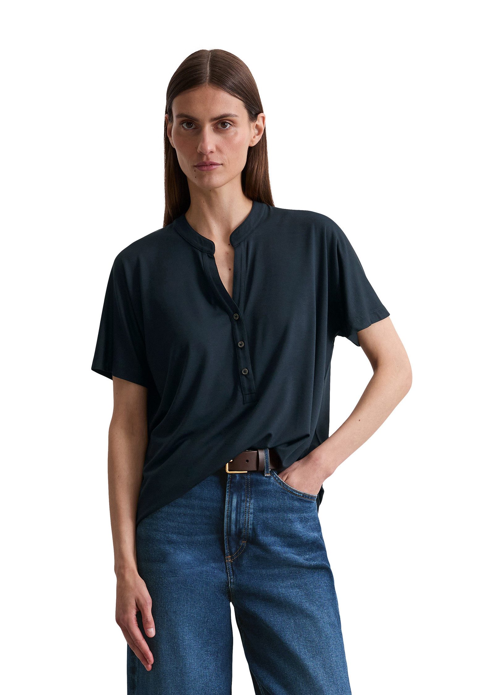 Marc O'Polo T-Shirt aus LENZING™ ECOVERO™ günstig online kaufen