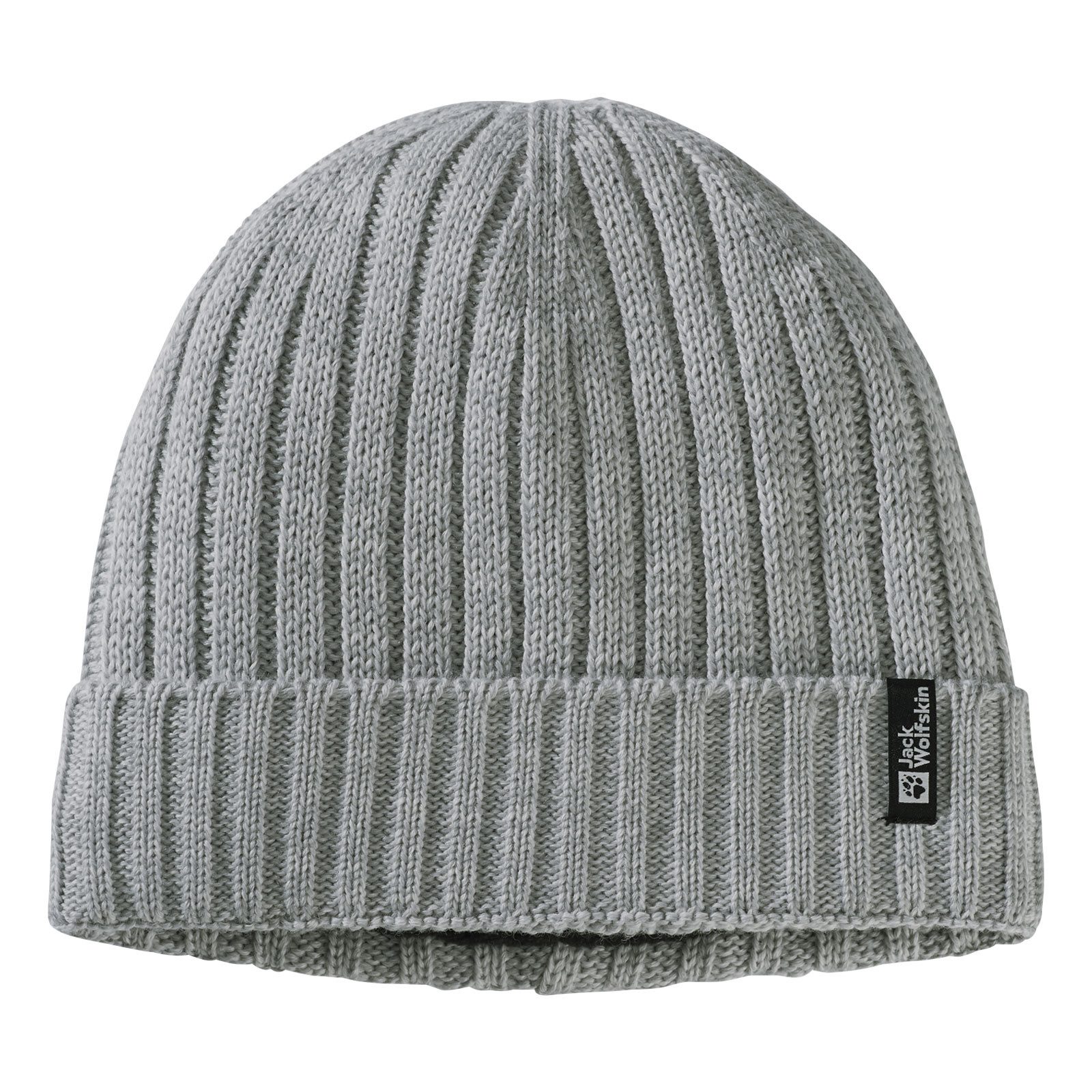 Jack Wolfskin Beanie Rib Knit Beanie mit Fleece innen