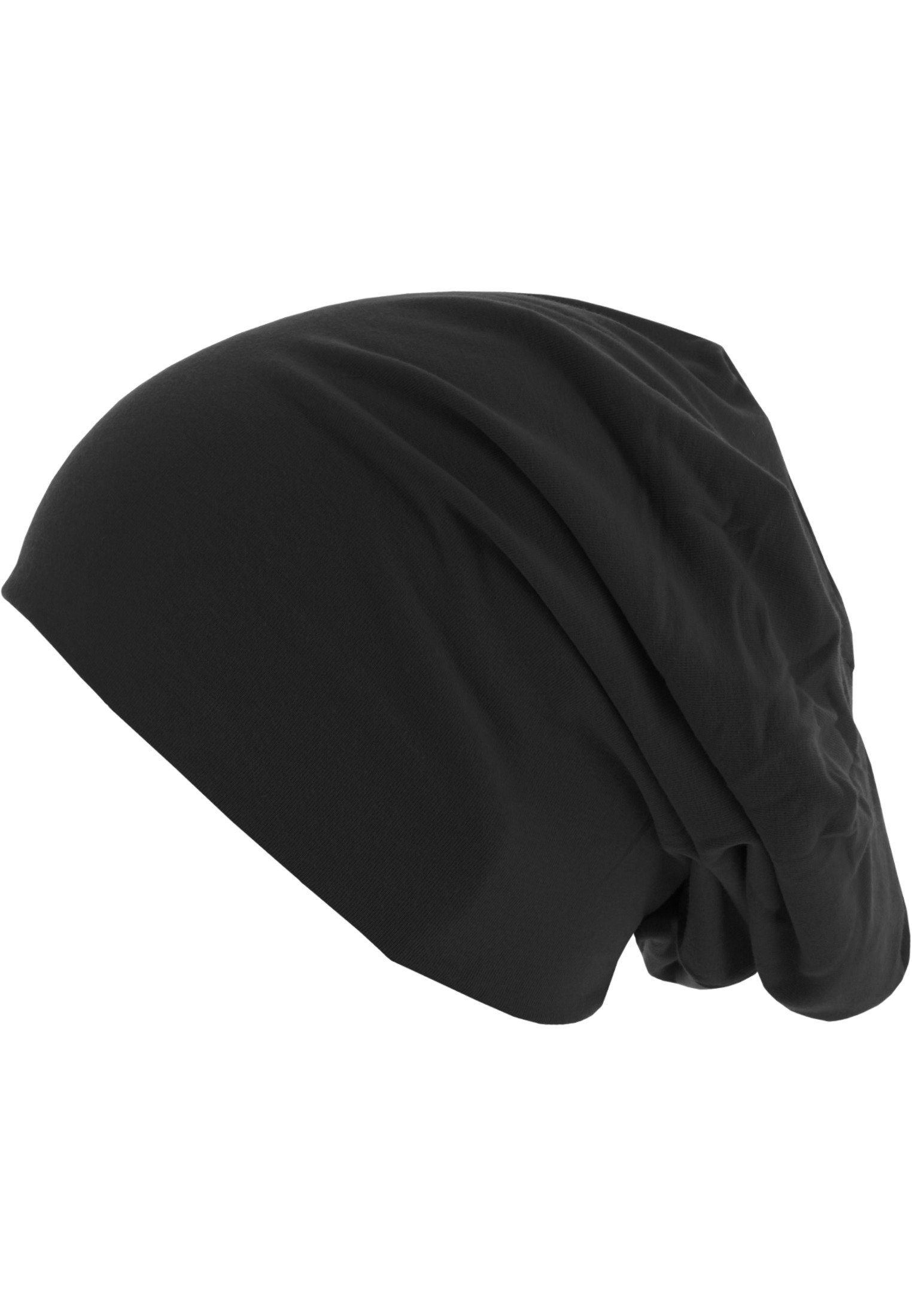 MSTRDS Beanie reversible Jersey (1-St) Beanie Accessoires black/neonorange