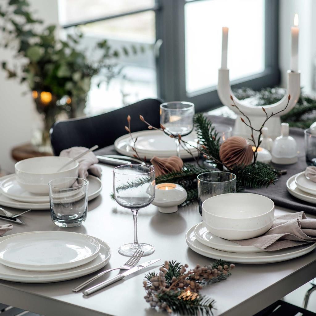 like. by Villeroy & Boch Dekoobjekt Winter Glow Kerzenhalter U-Form (1 St)