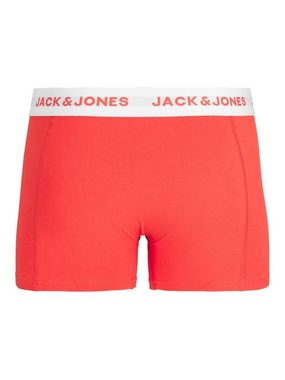 Jack & Jones Boxershorts 3-er Stück Pack Boxershorts Set JACDANIEL (3-St) 4518 in Rot-Blau