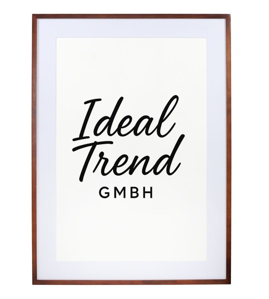 IDEAL TREND Bilderrahmen Bilderrahmen Massivholz Eiche günstig online kaufen