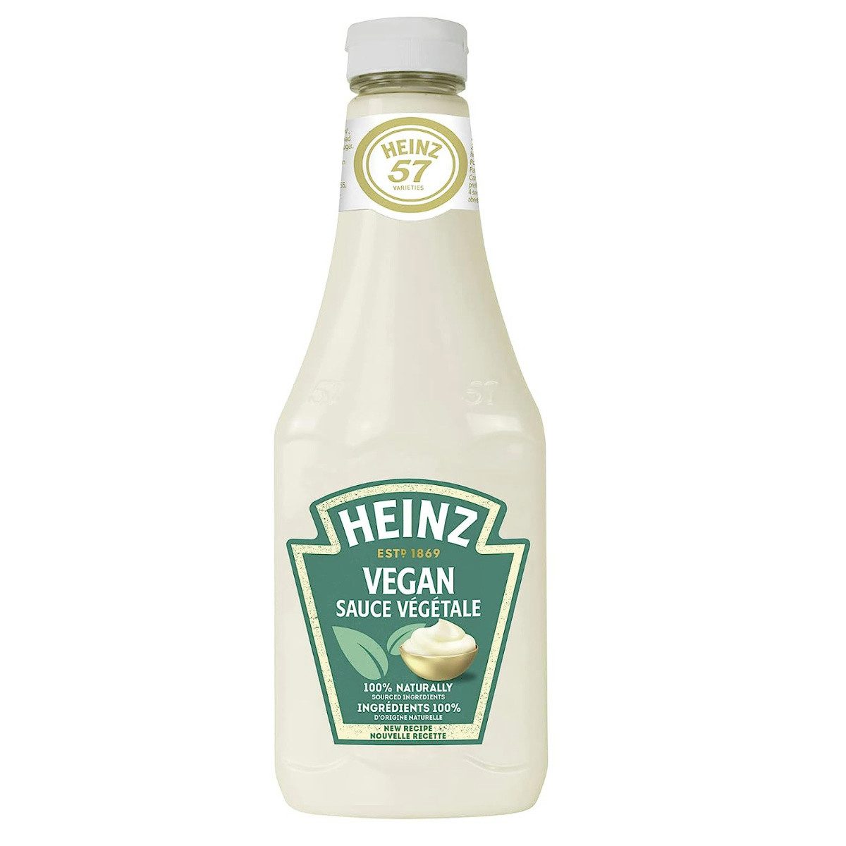 Heinz Saucen, Heinz Mayonnaise Vegan vegane Salatmayonnaise Squeeze Flasche 875ml