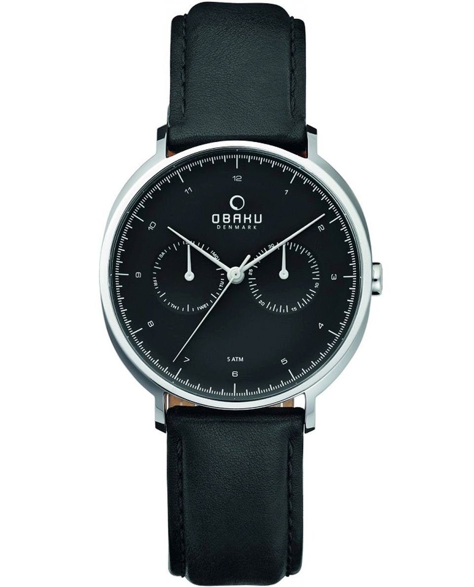 Quarzuhr Obaku V193GMCBRB Herrenuhr